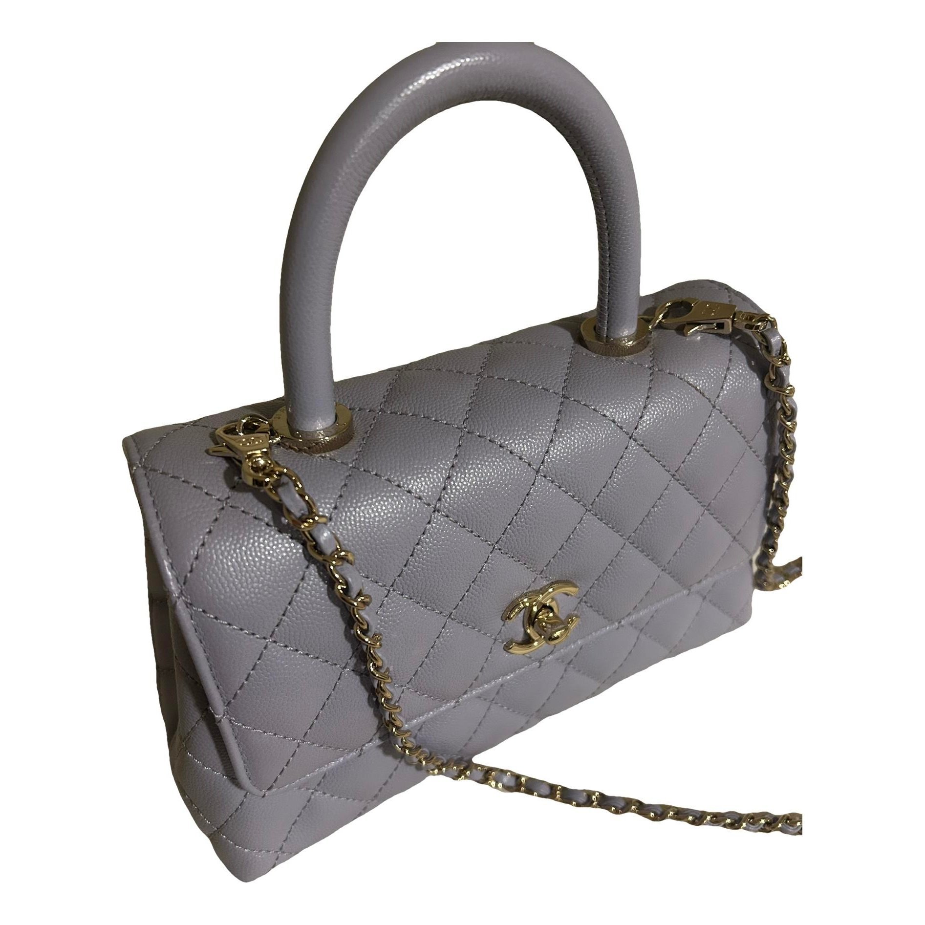 Coco Handle leather handbag