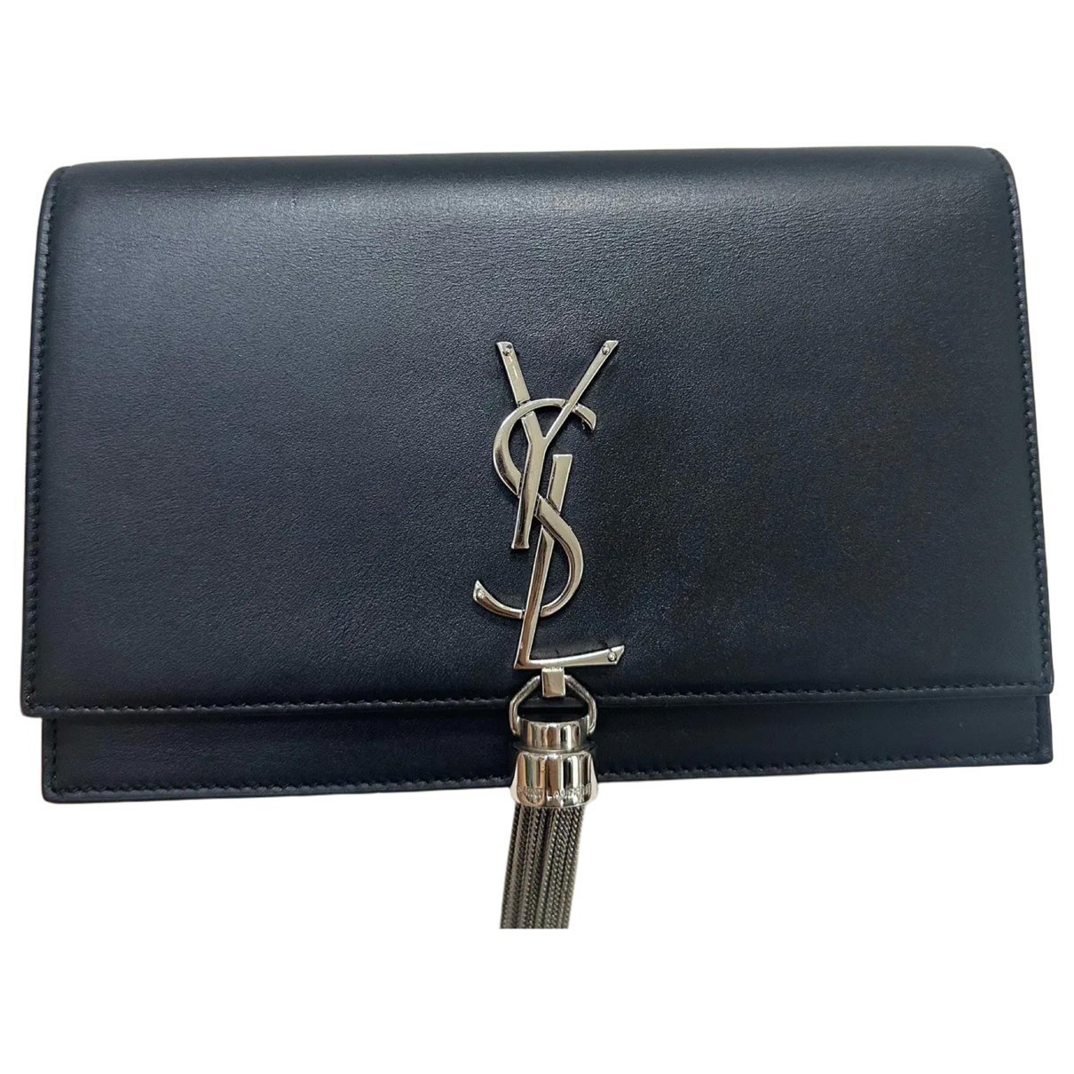 Pompom Kate leather handbag