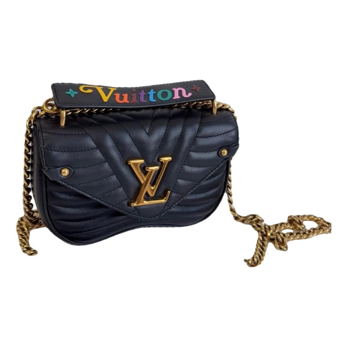 New Wave leather handbag