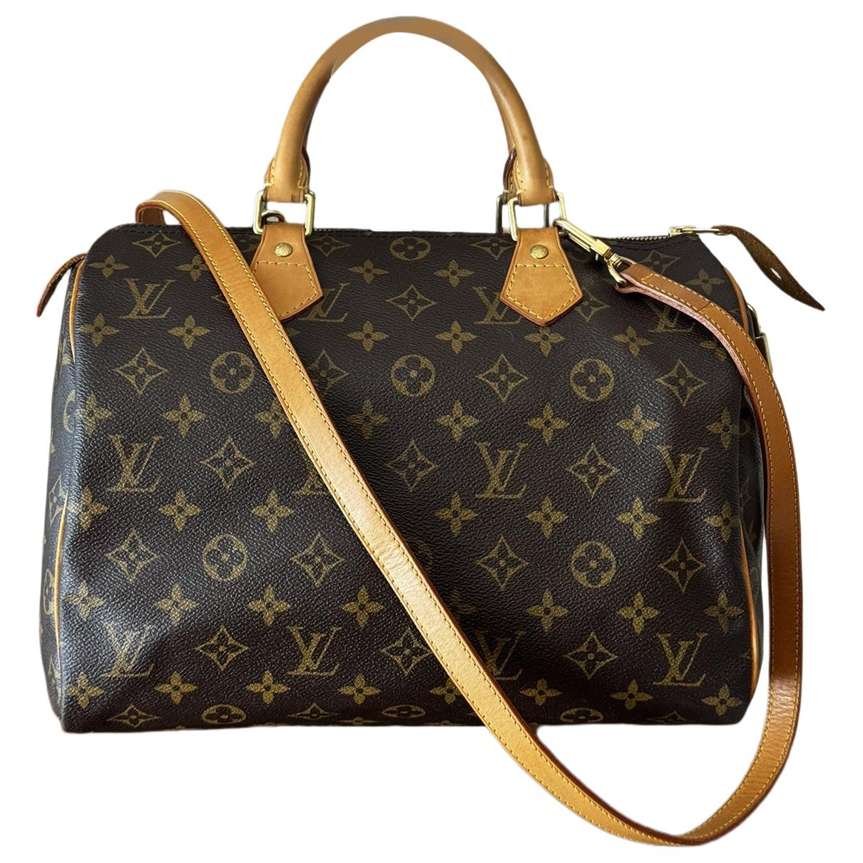 Speedy Bandoulière leather handbag