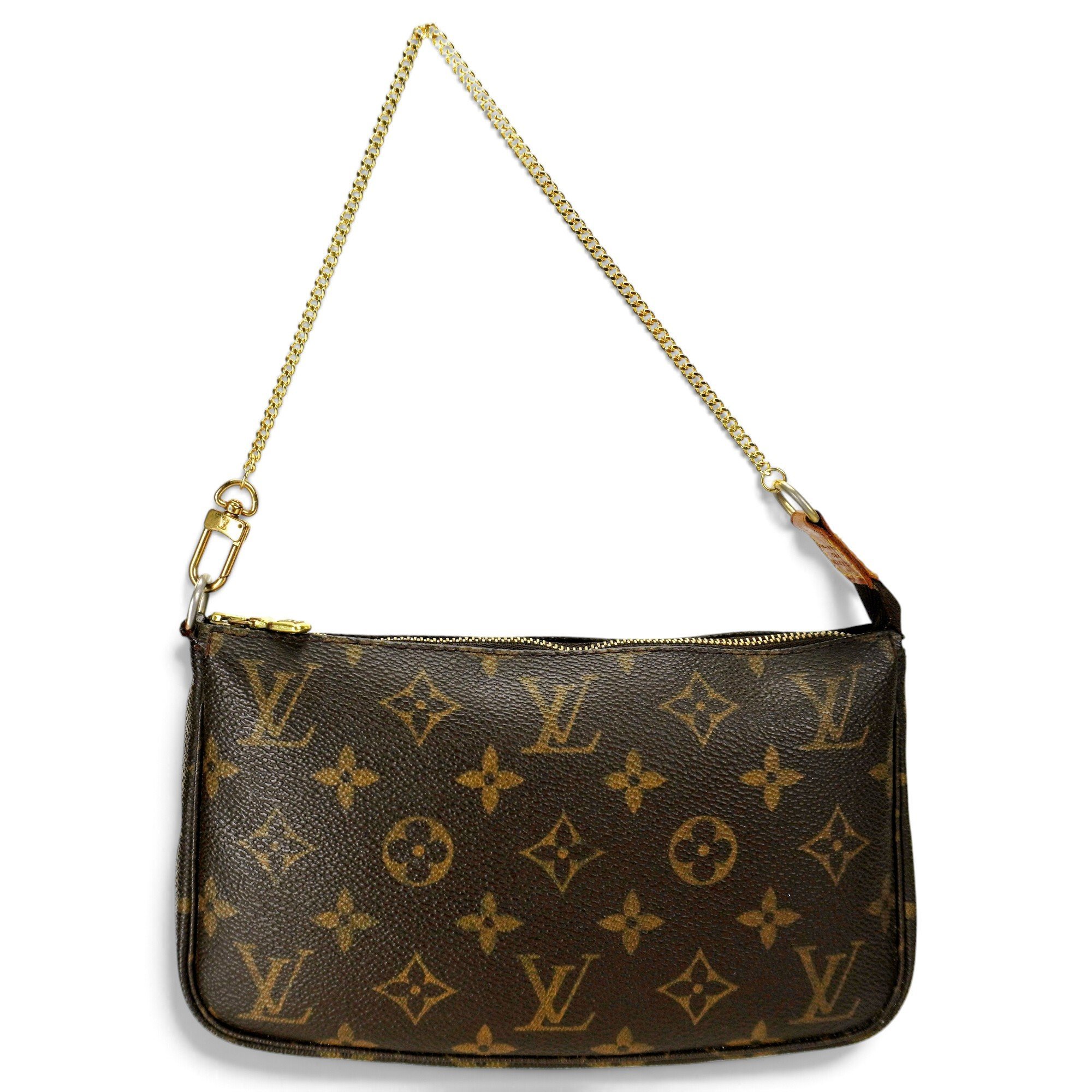 Pochette Accessoire leather handbag