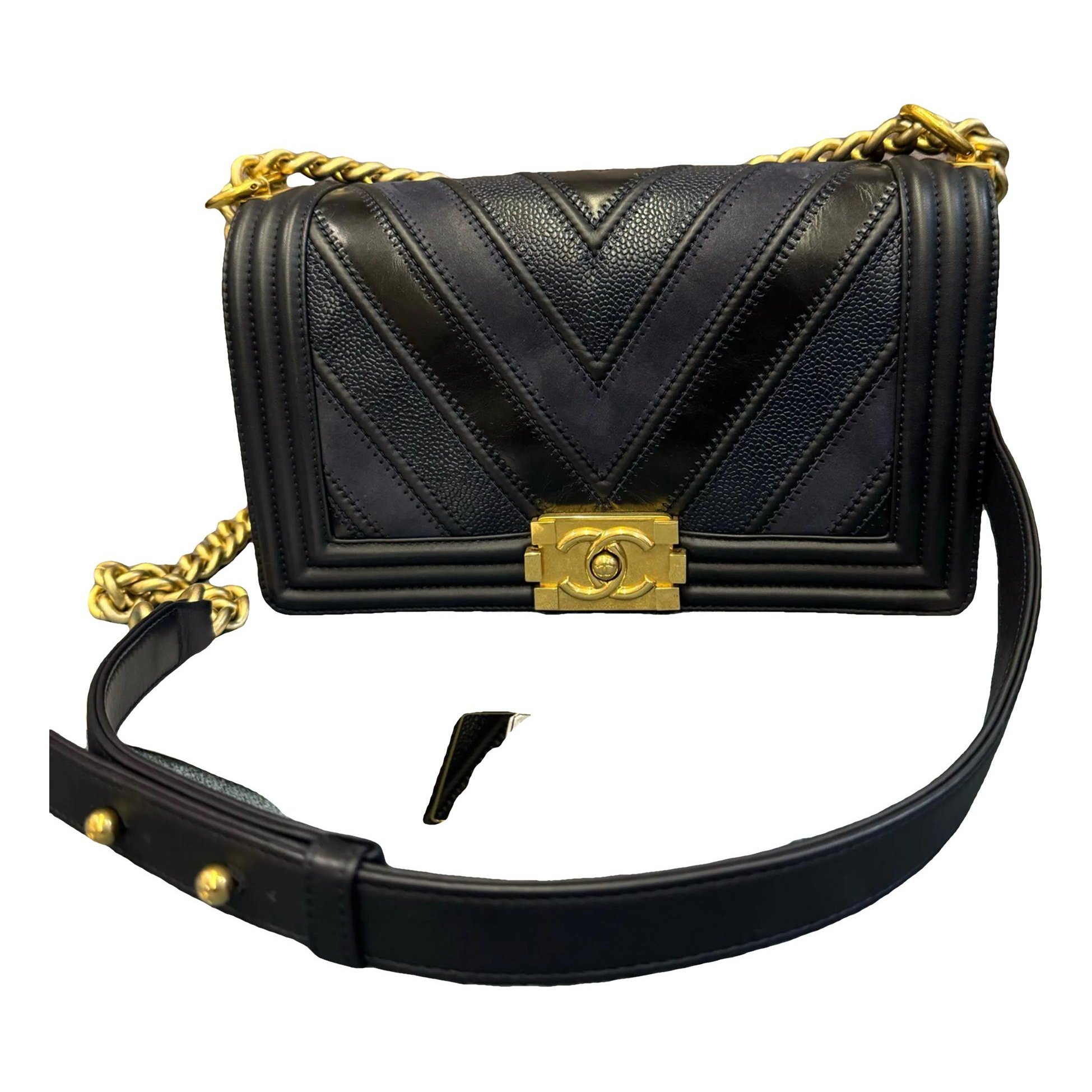 Boy leather handbag