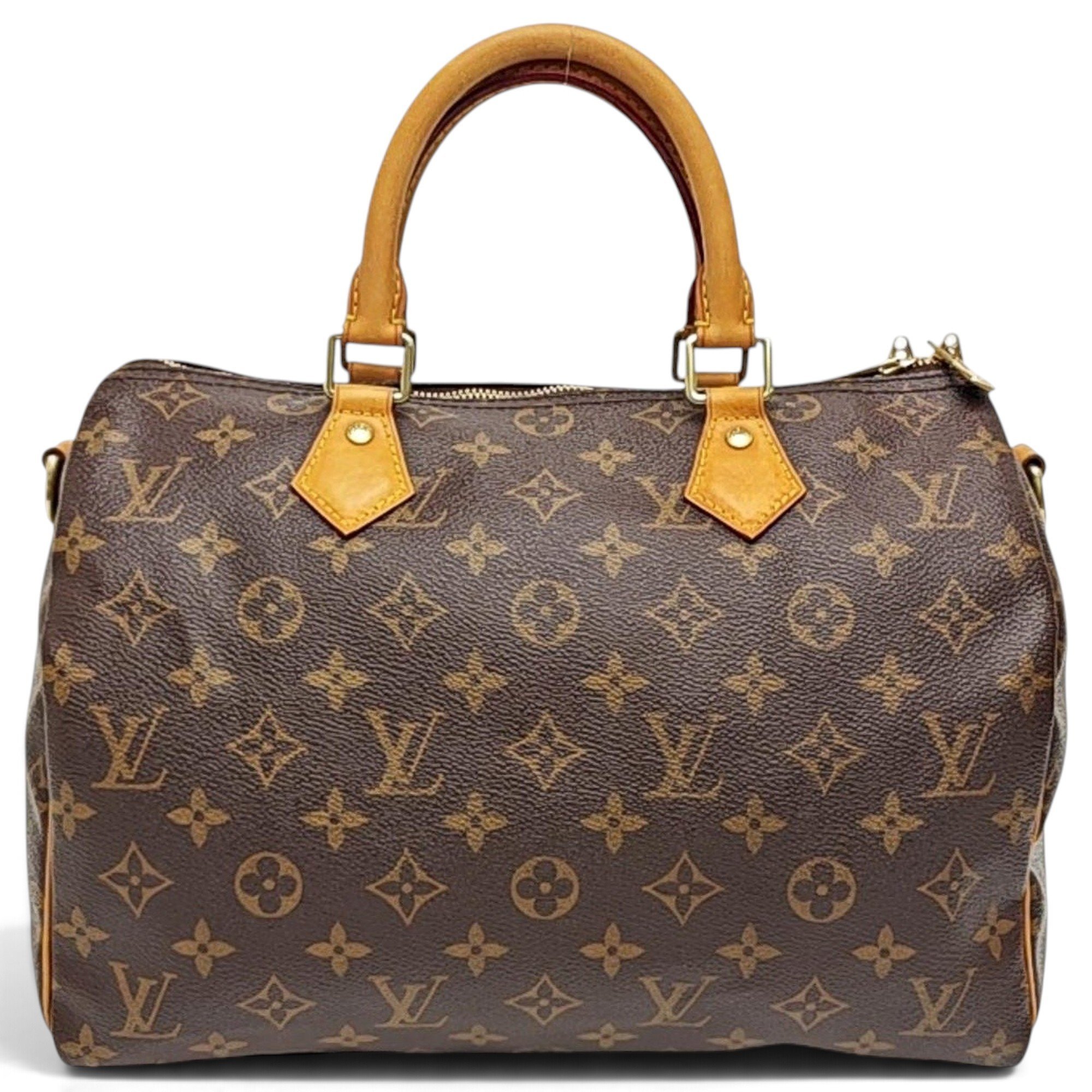 Nano Speedy / Mini HL leather handbag