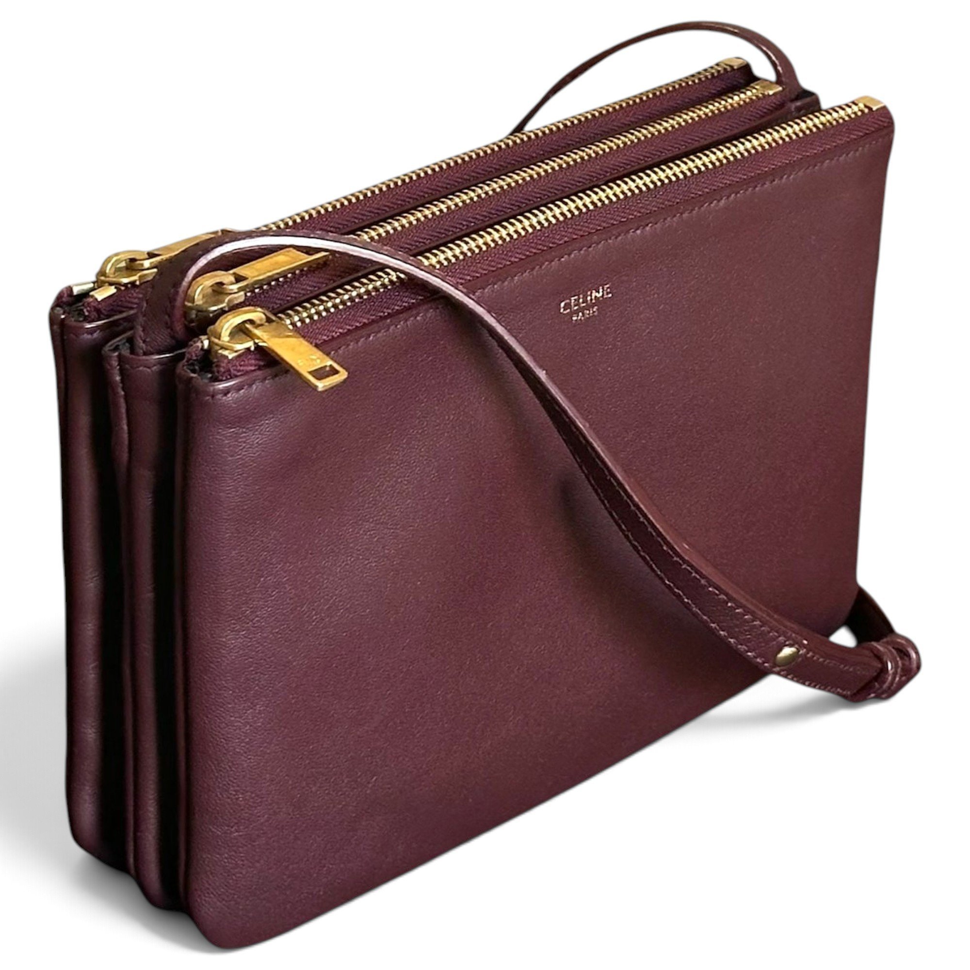 Trio leather handbag