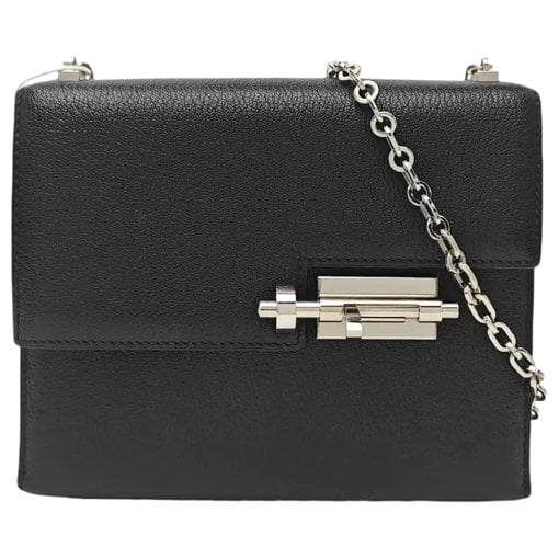 Verrou leather handbag