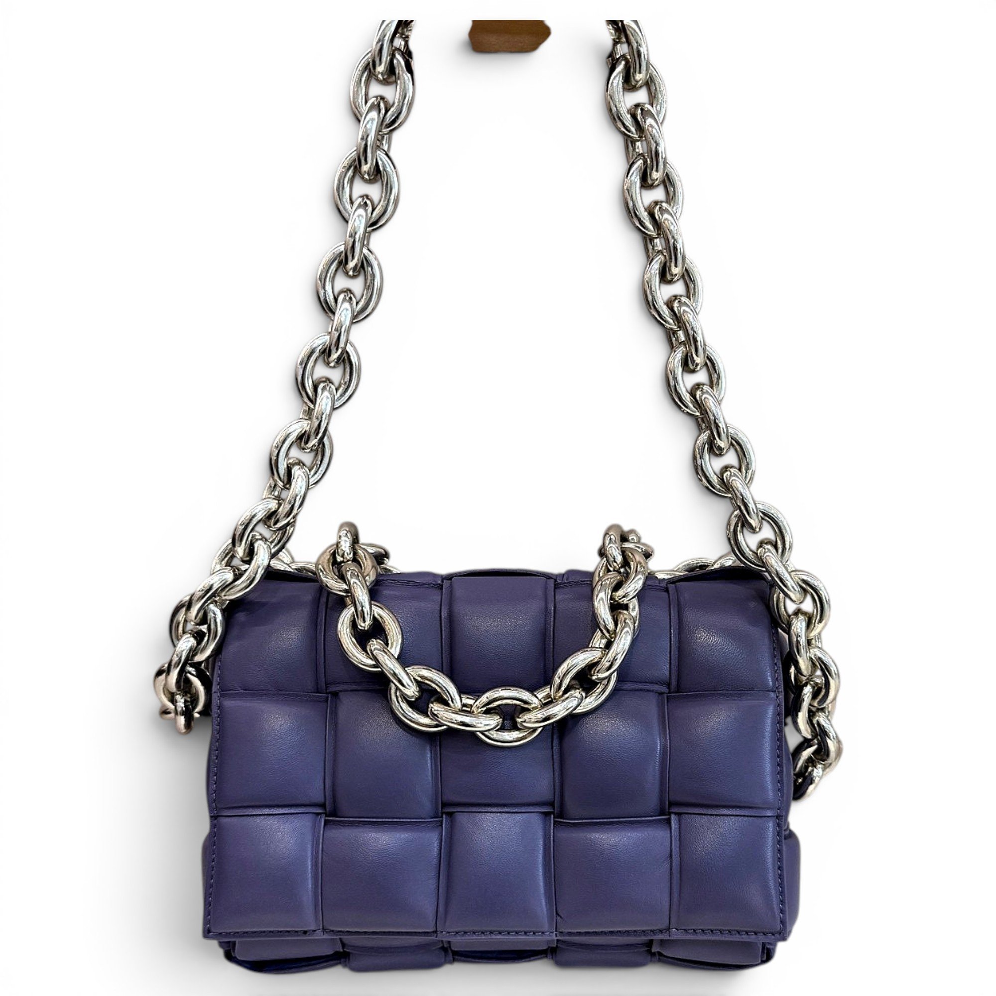 Chain Cassette leather handbag