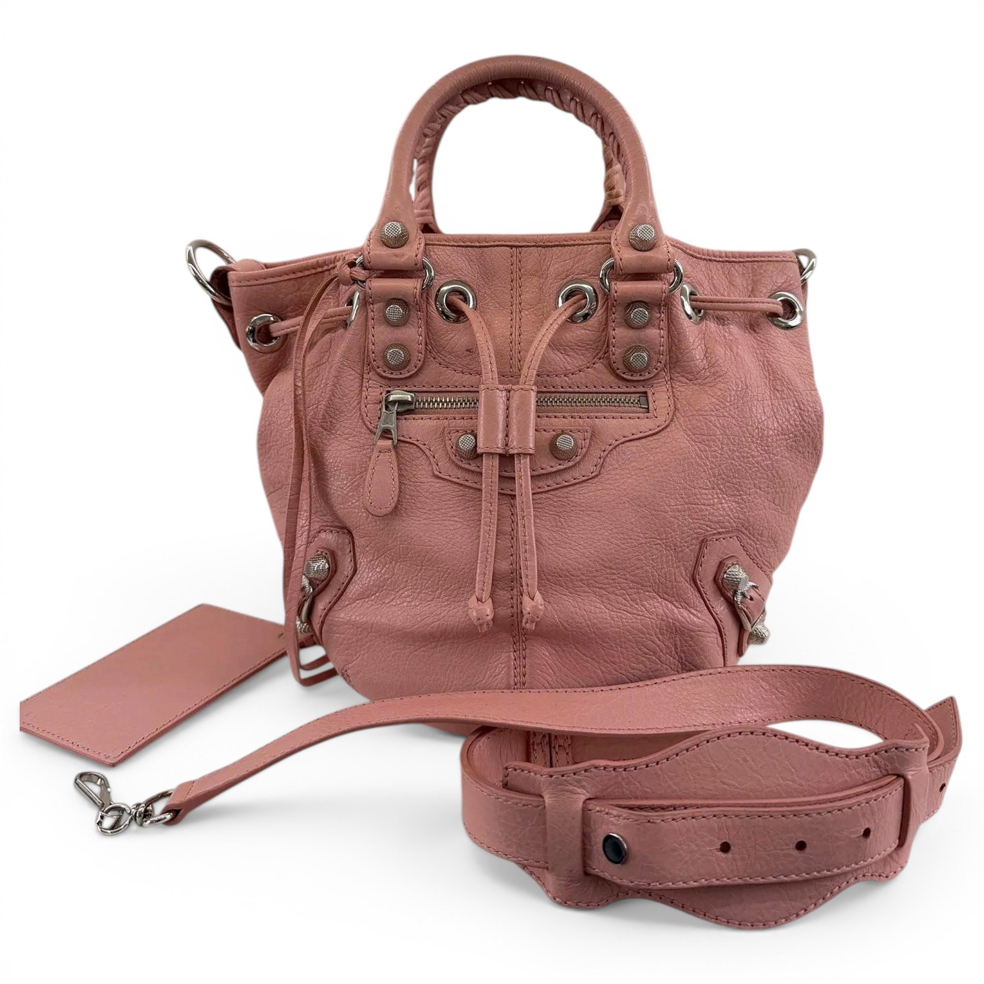 Leather handbag
