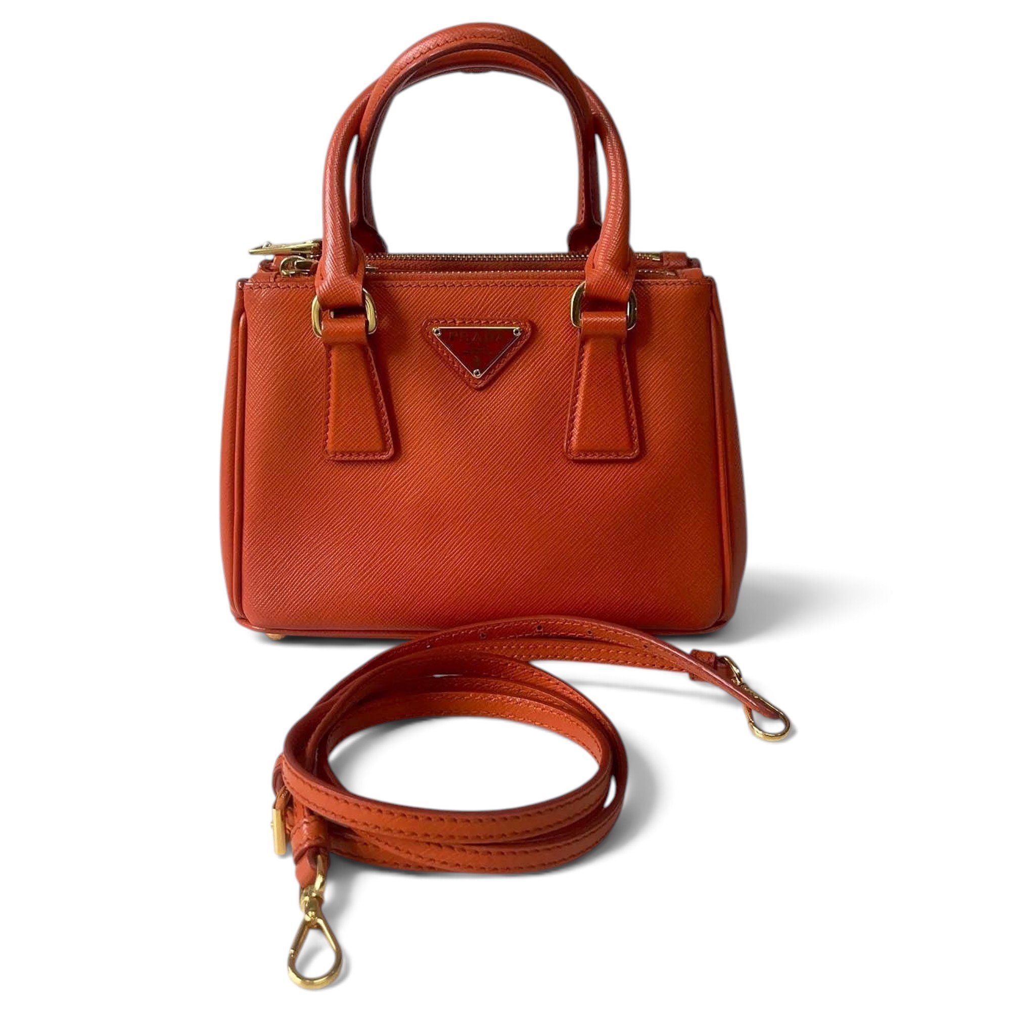 Leather mini bag