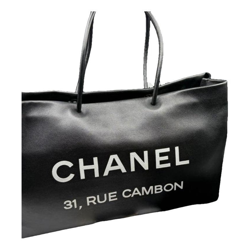 Grand shopping leather tote