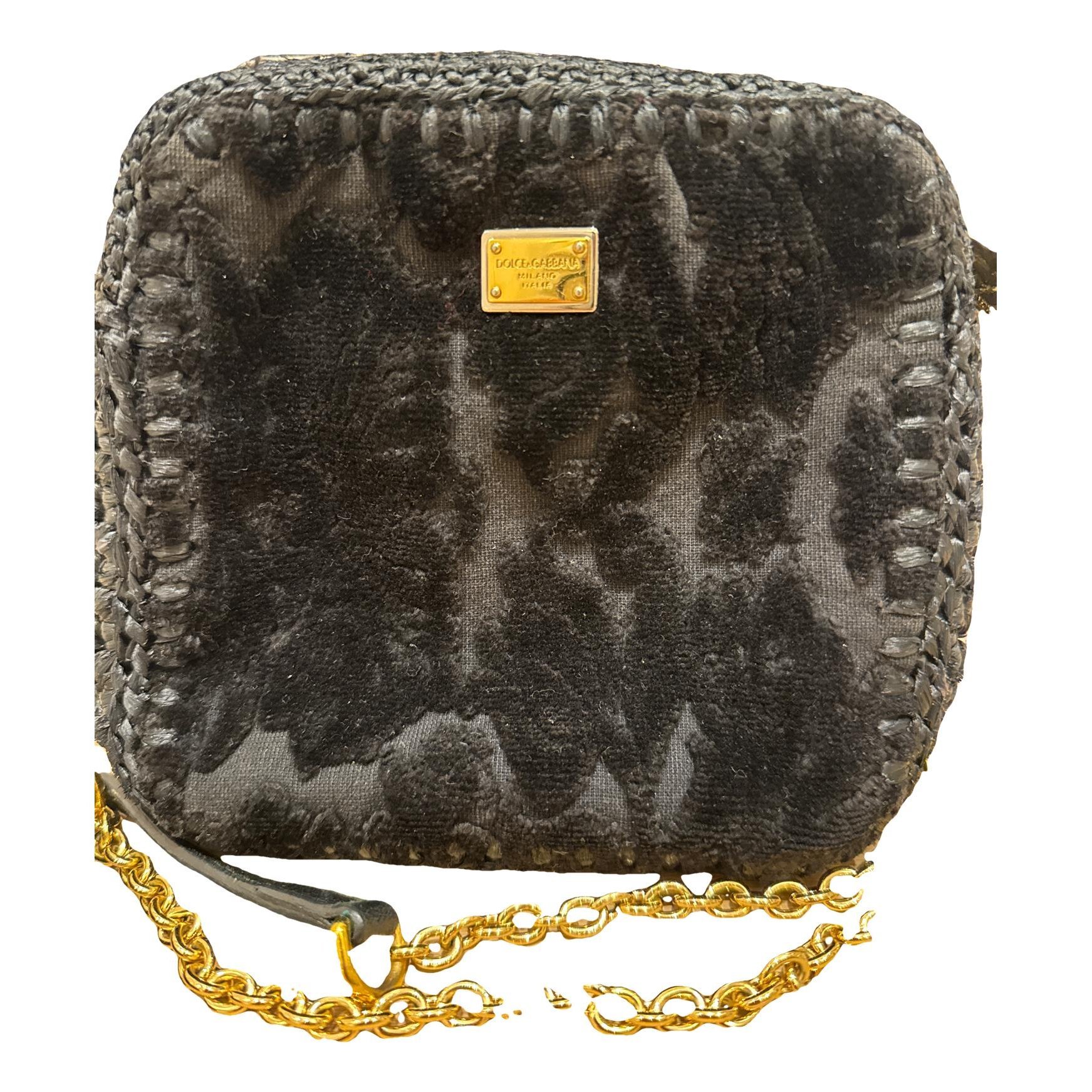 Dolce & Gabbana Velvet crossbody bag
