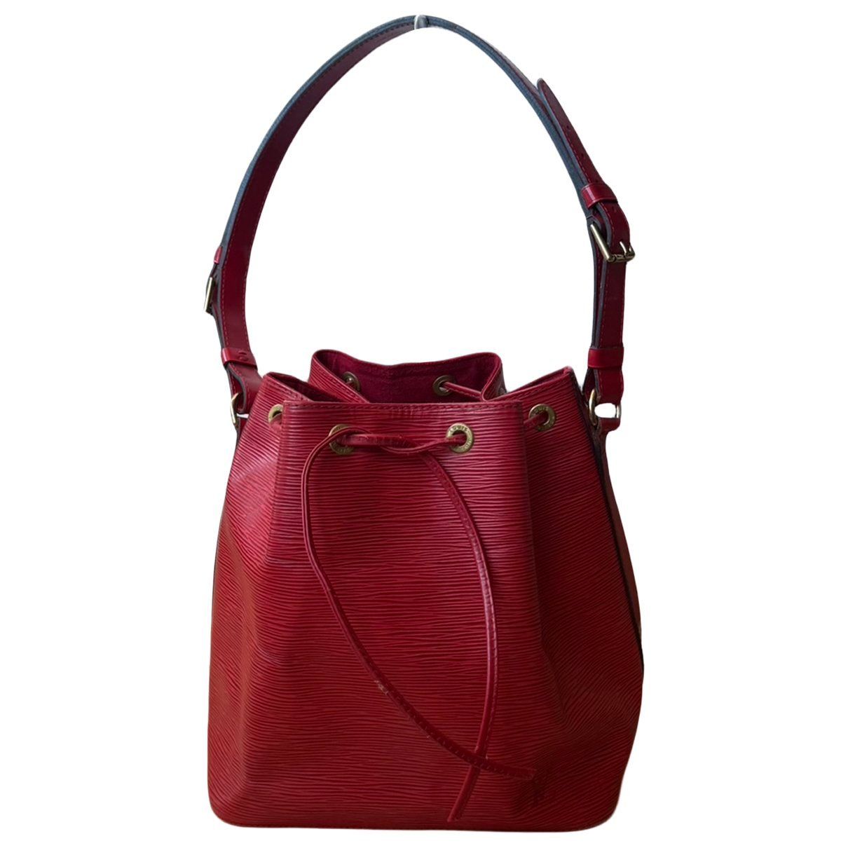 Noé patent leather handbag