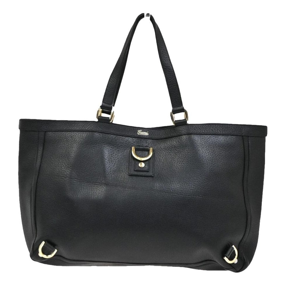 Leather tote