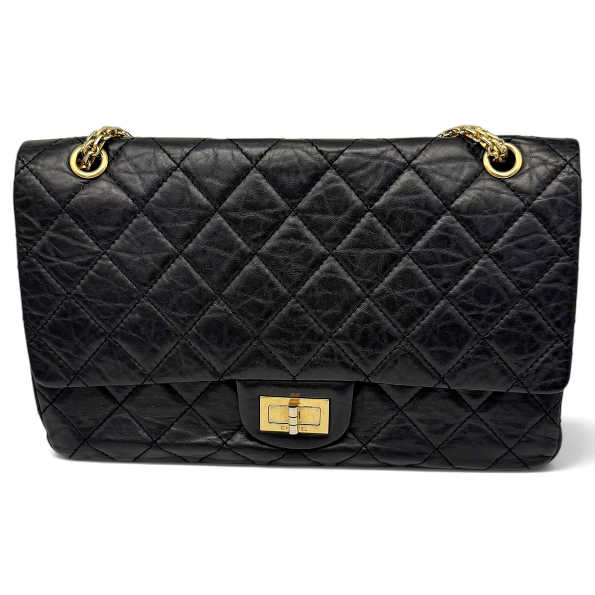 2.55 leather handbag