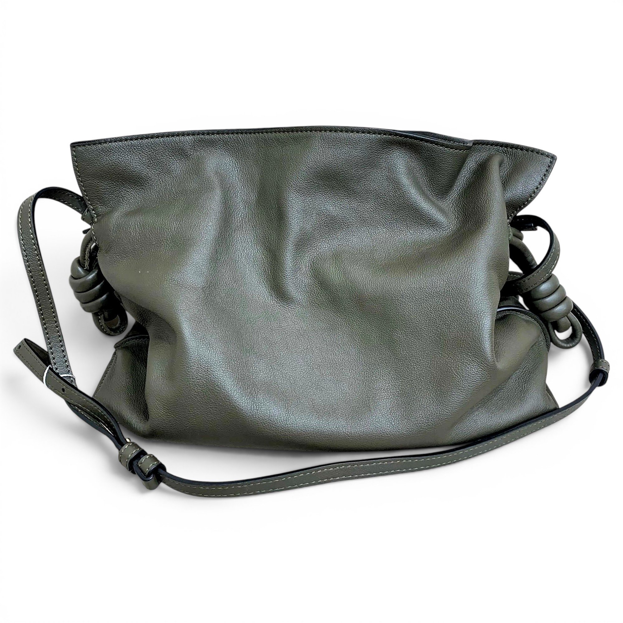 Flamenco leather crossbody bag