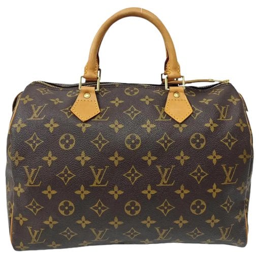 Nano Speedy / Mini HL leather handbag