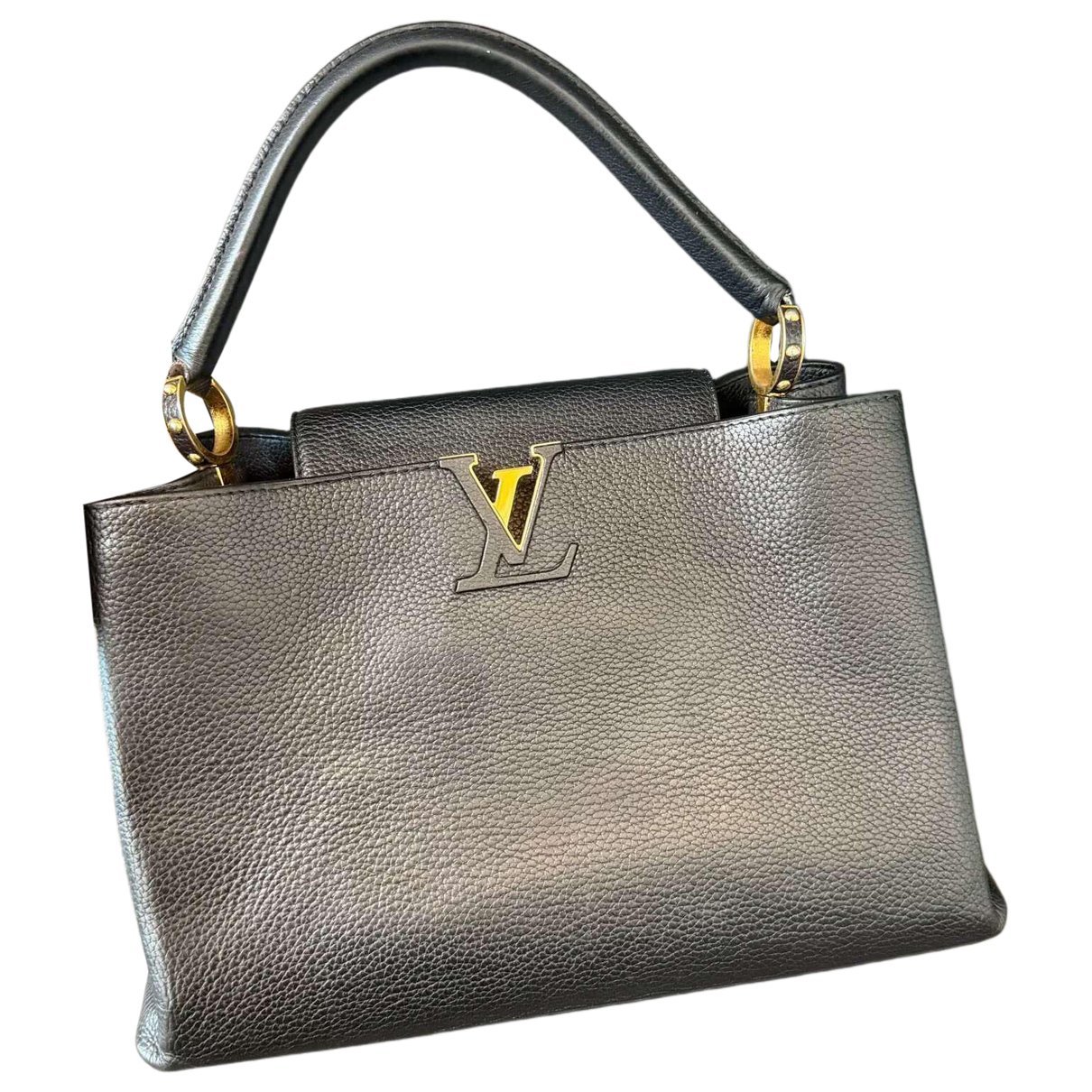 Capucines leather handbag