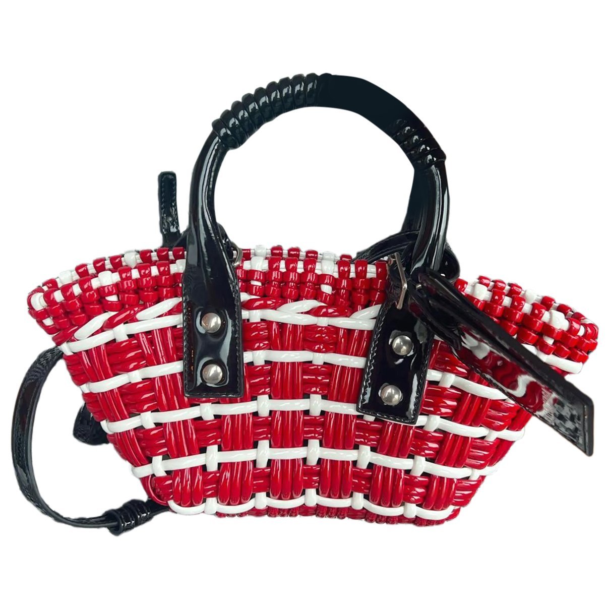 Panier leather handbag