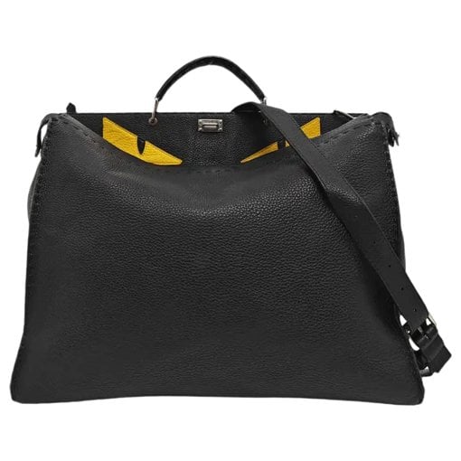 Peekaboo leather handbag