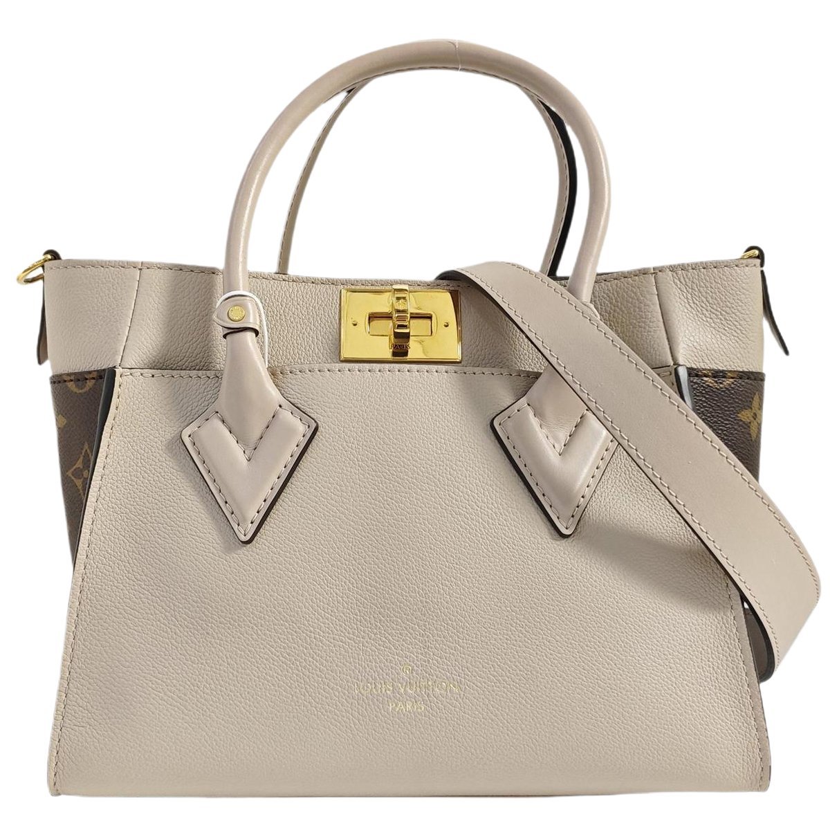On My Side leather handbag