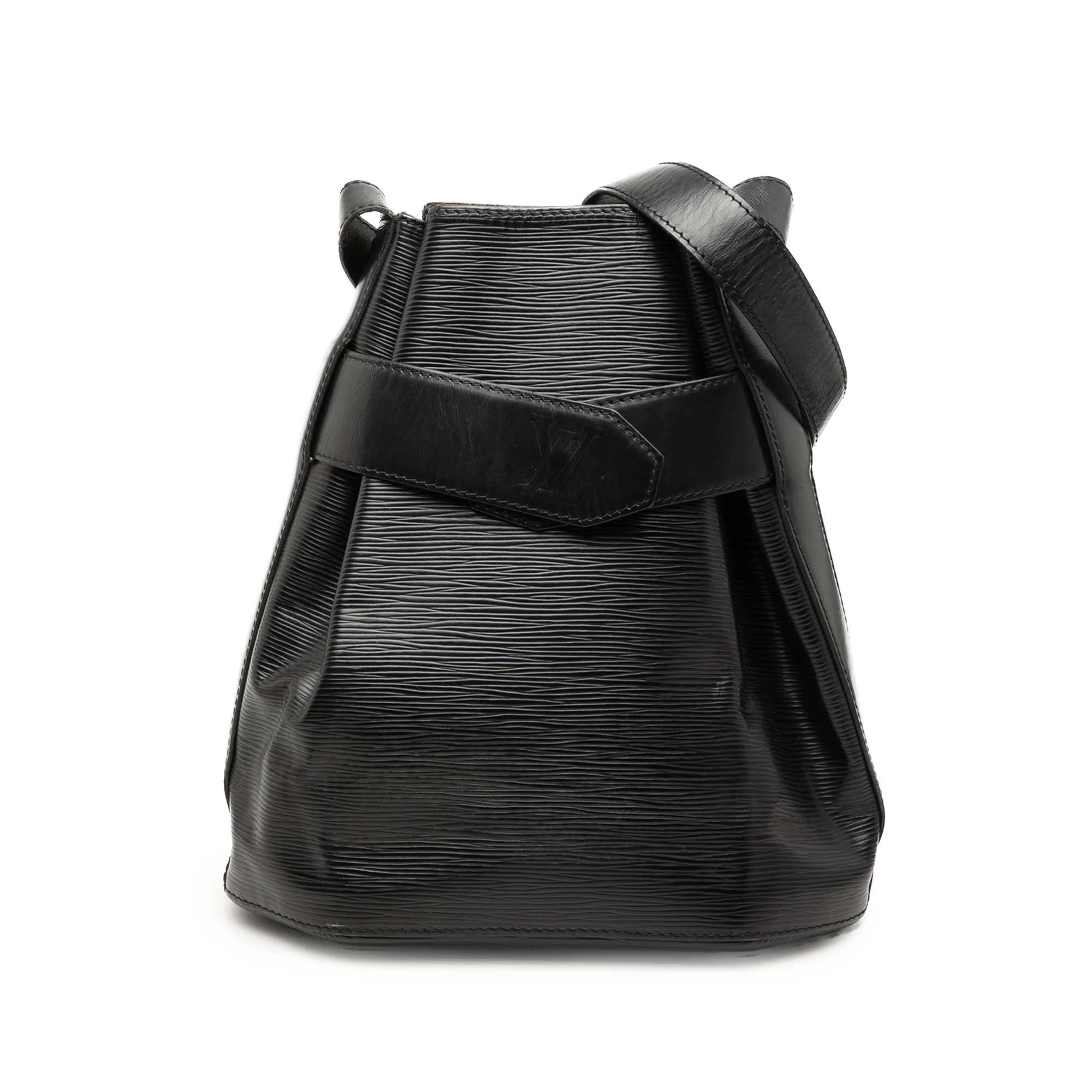 Bucket leather tote
