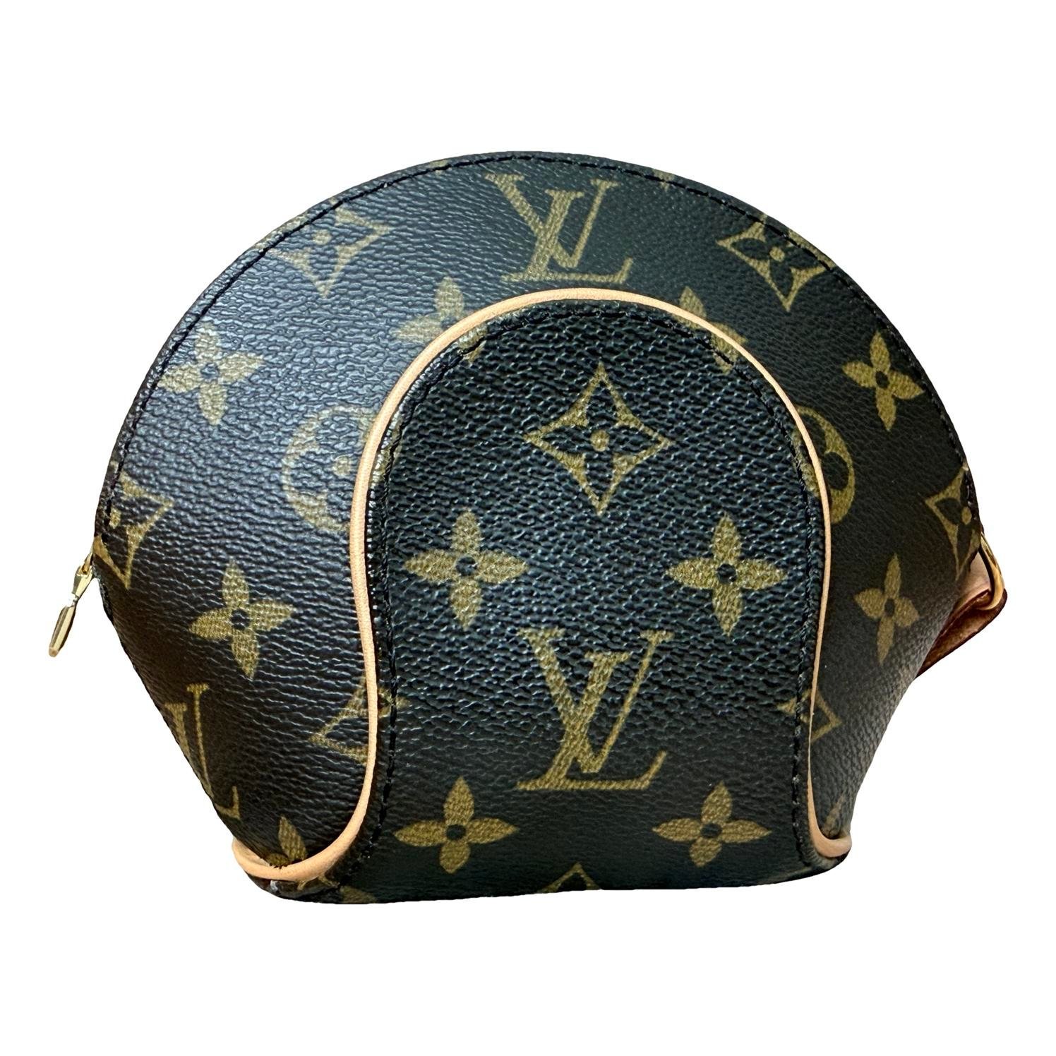 Ellipse cloth crossbody bag