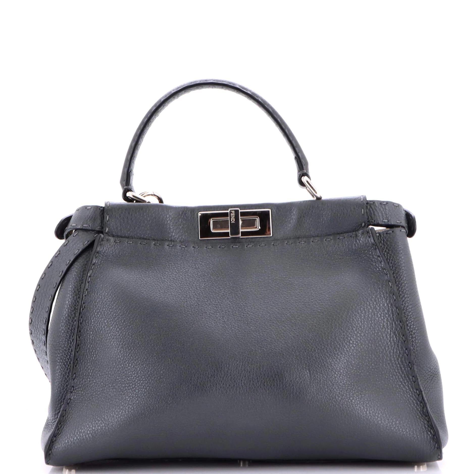 Leather satchel