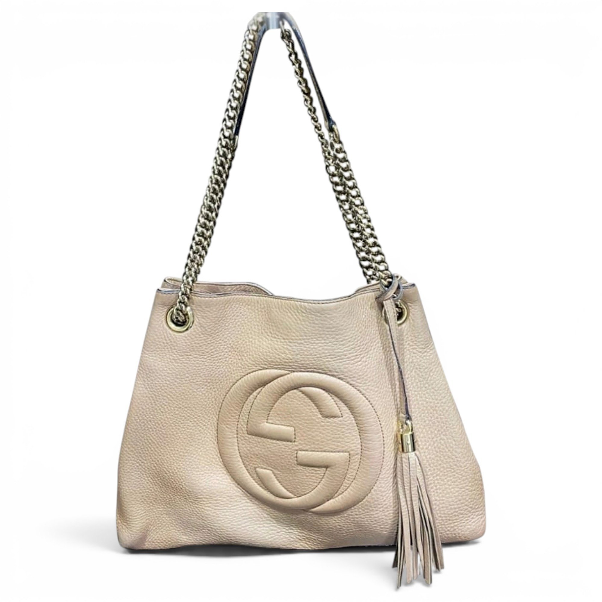 Leather handbag