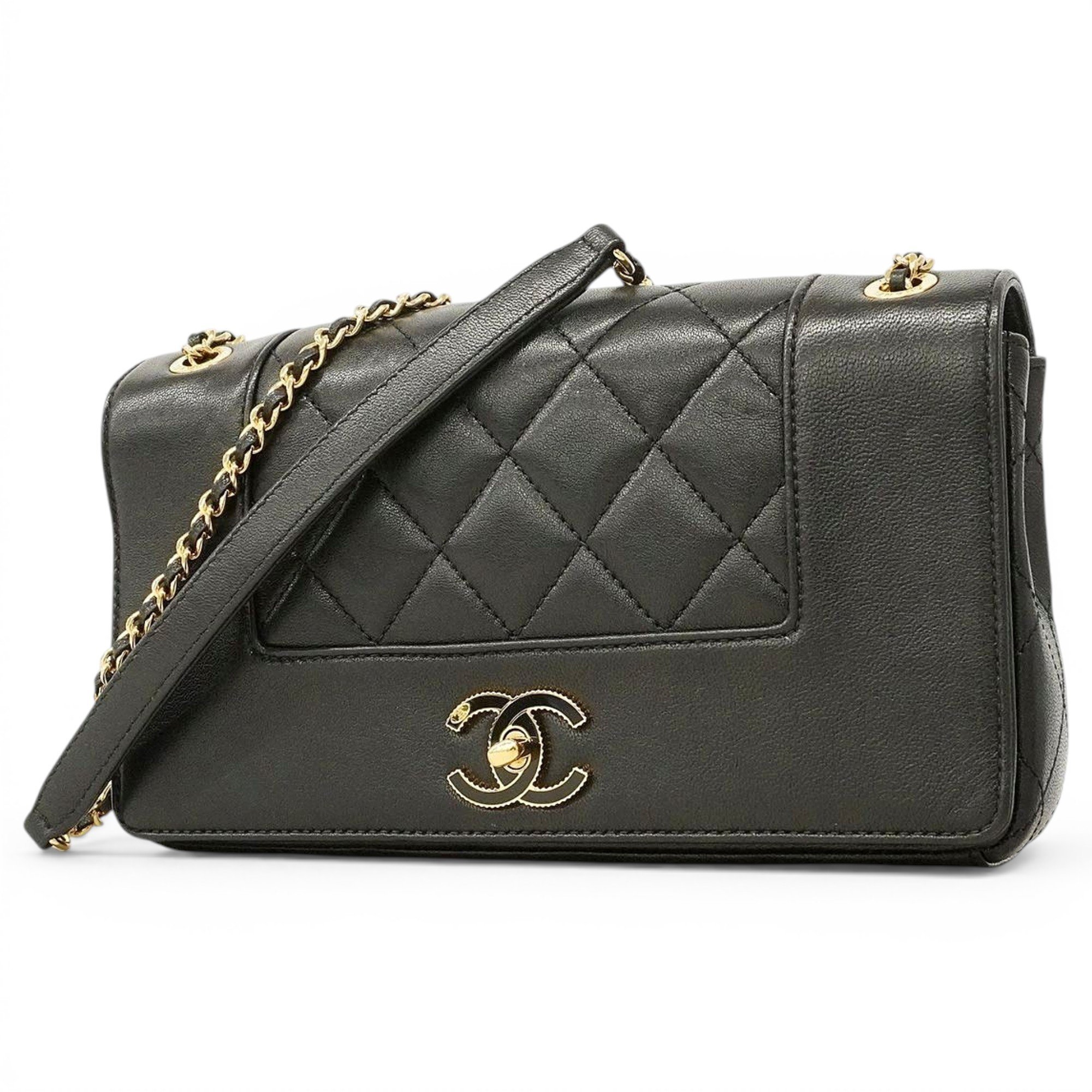 Mademoiselle leather handbag