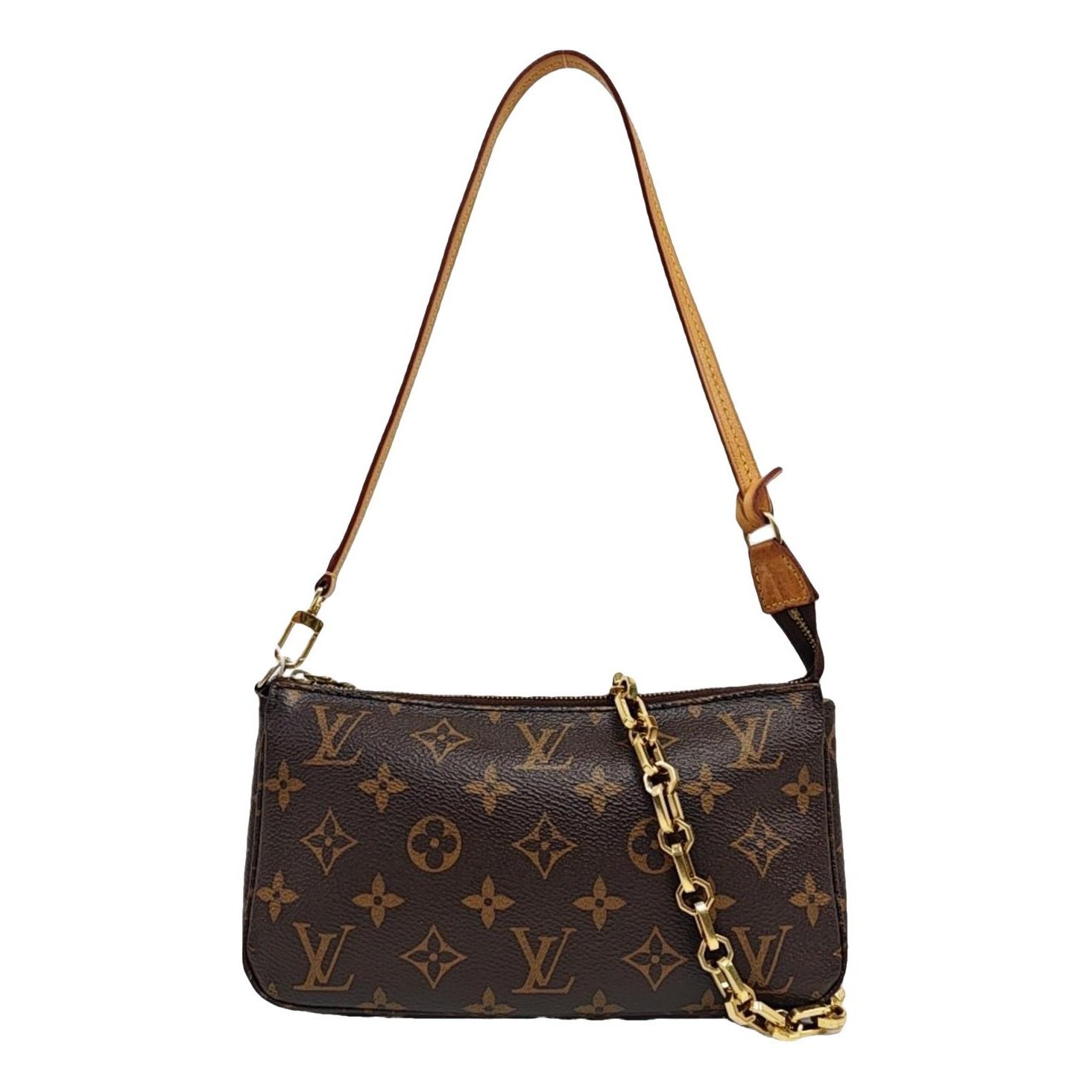 Maxi Multi Pochette Accessoires leather handbag