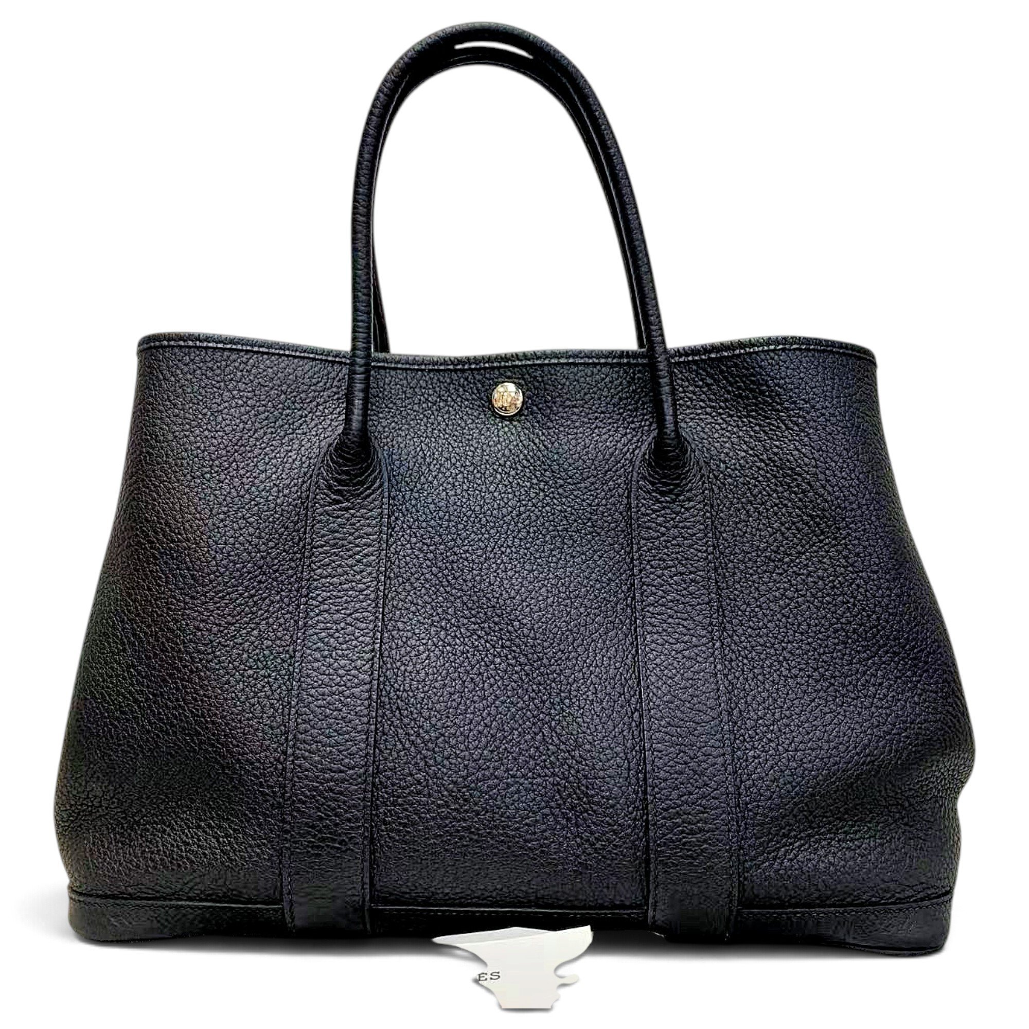 Hermes Garden Party 36 Handbag Noir