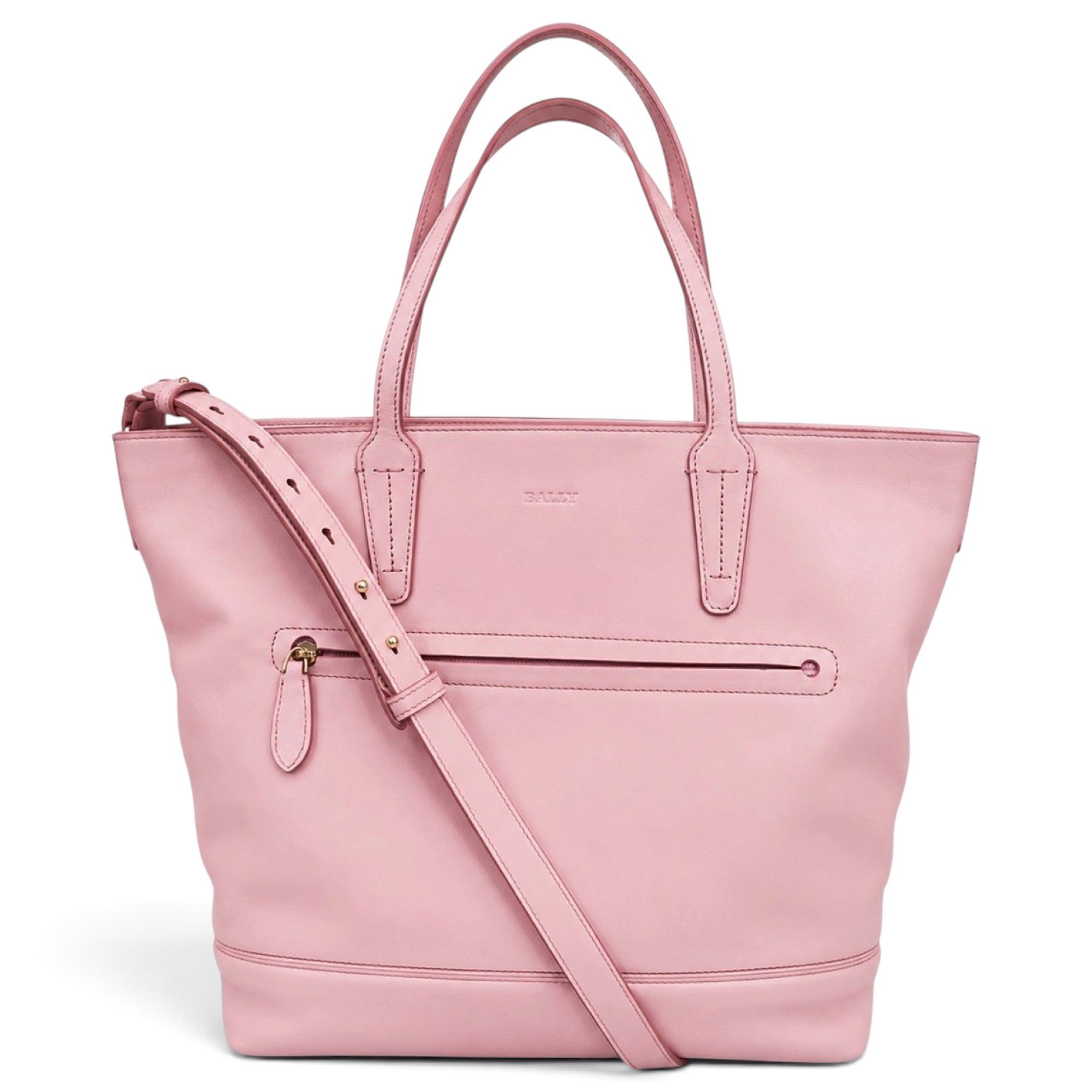 Leather tote