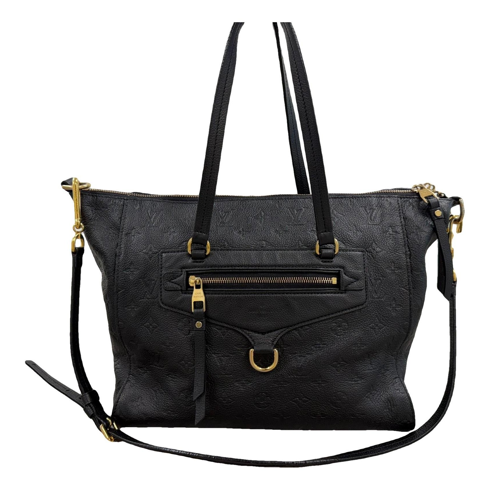 Lumineuse leather handbag