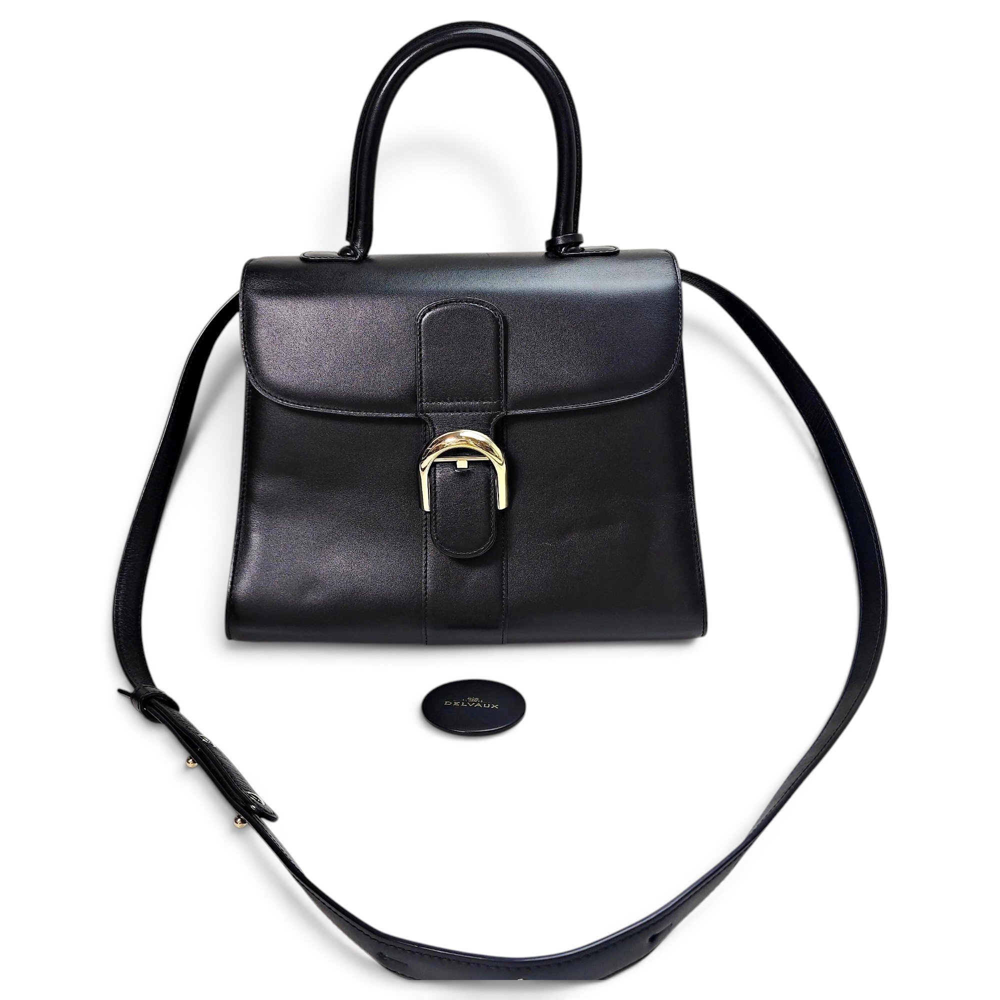 Brillant leather handbag
