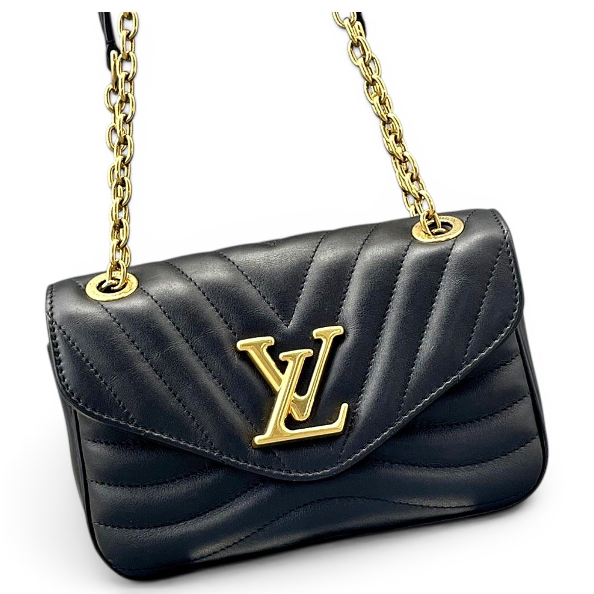 New Wave leather handbag
