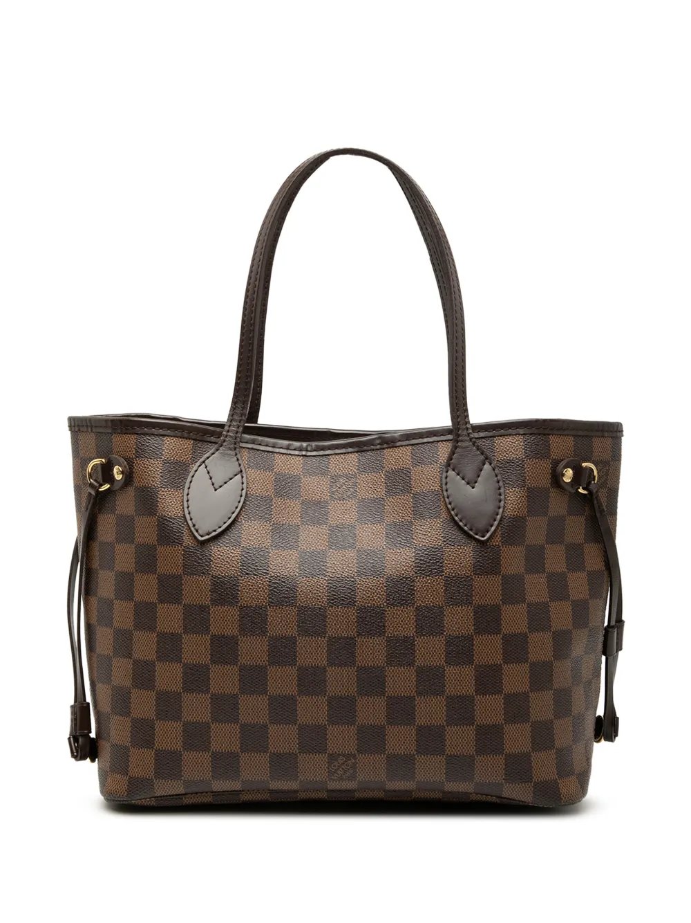 2008 Damier Ebene Neverfull PM tote bag