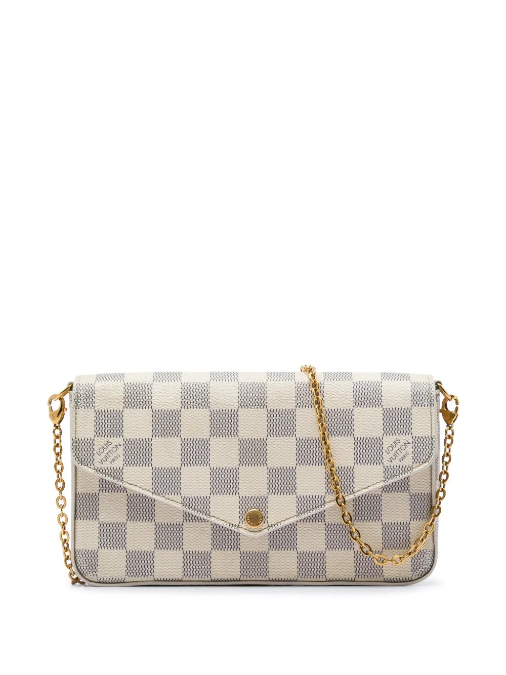2016 Damier Azur Pochette Felicie crossbody bag