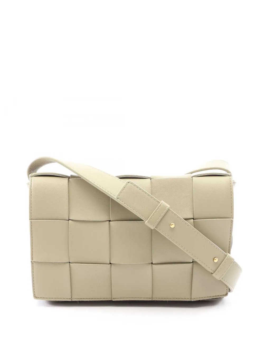 2012-2026 Grained Calfskin Intrecciato Cassette crossbody bag