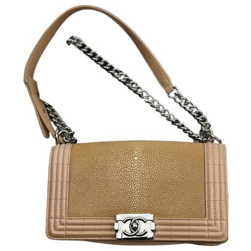 Boy leather crossbody bag