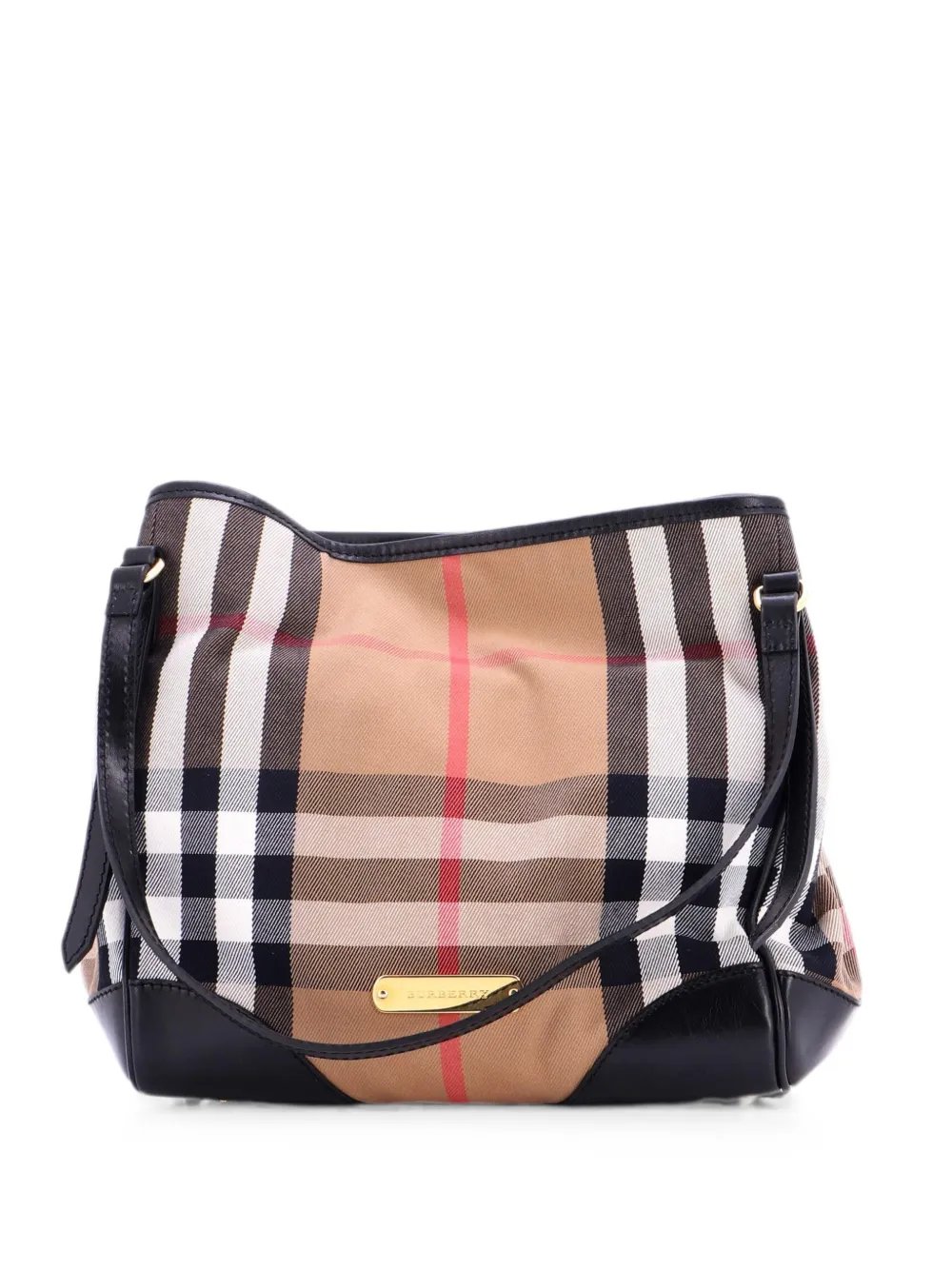 Canterbury House Check Canvas Small tote bag