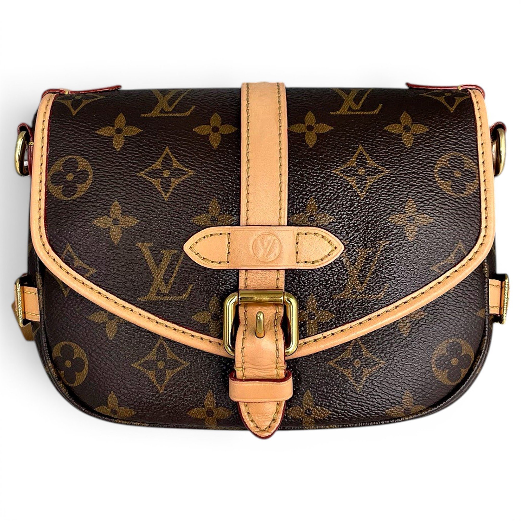 Saumur leather crossbody bag