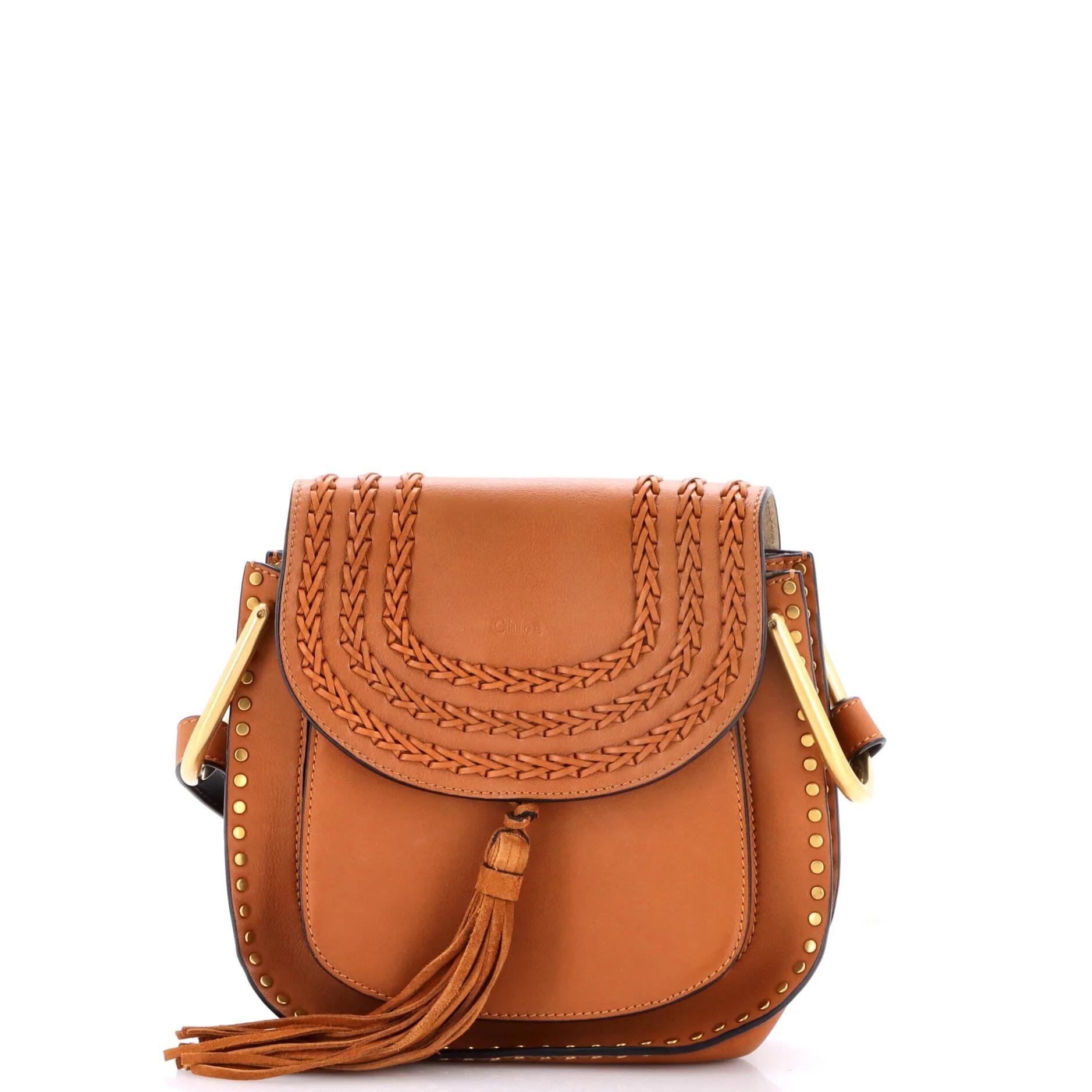 Leather crossbody bag