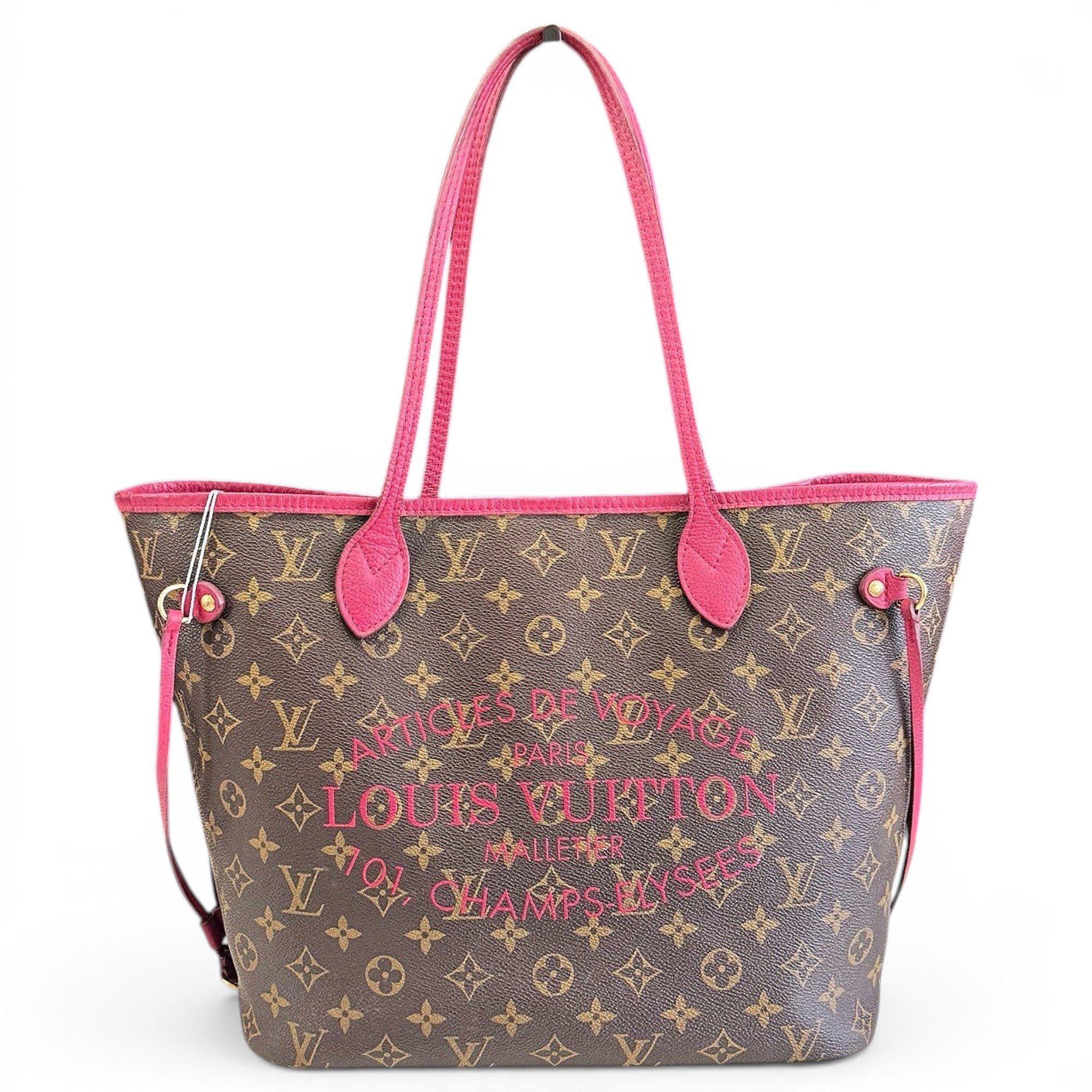 Neverfull leather tote