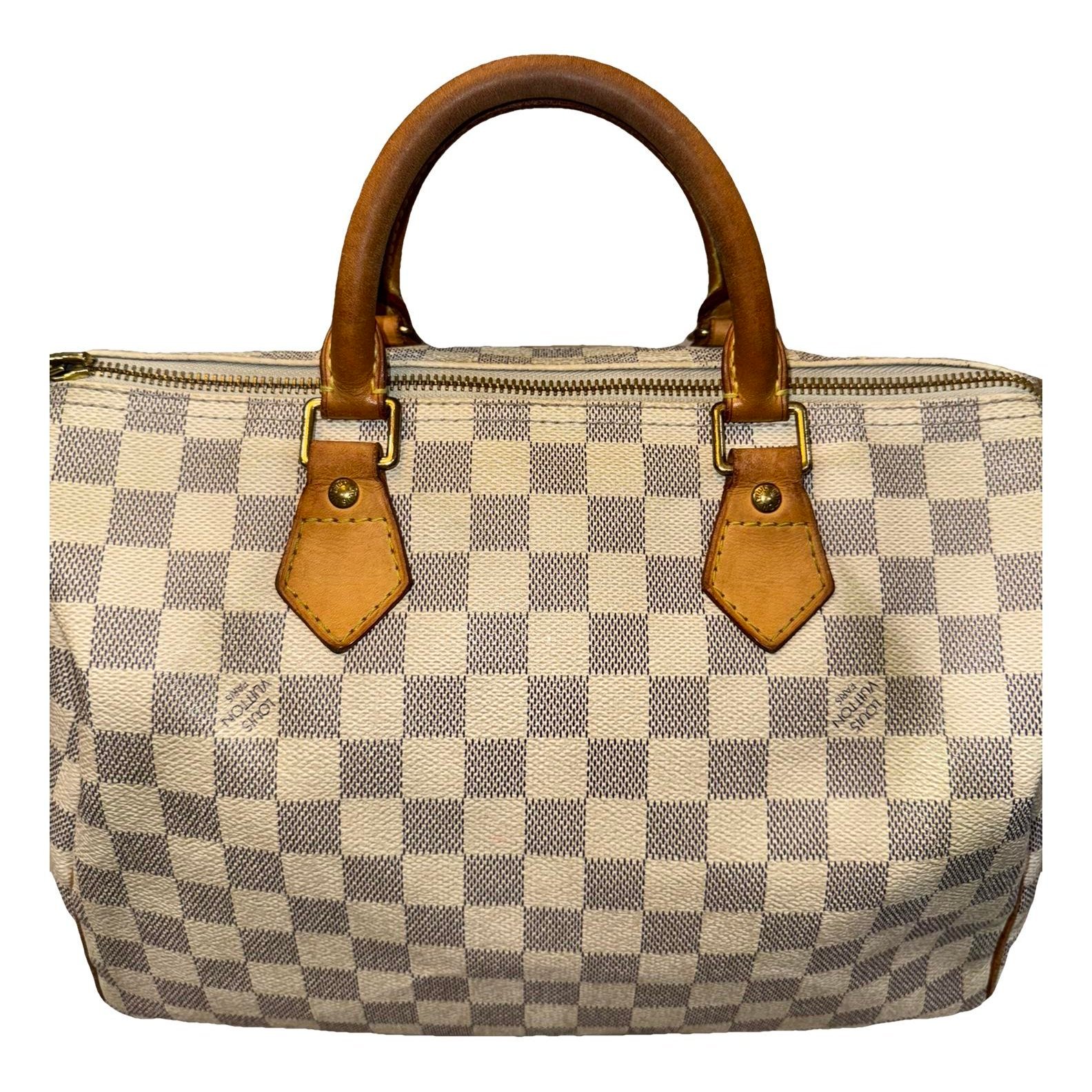 Louis Vuitton Speedy leather handbag