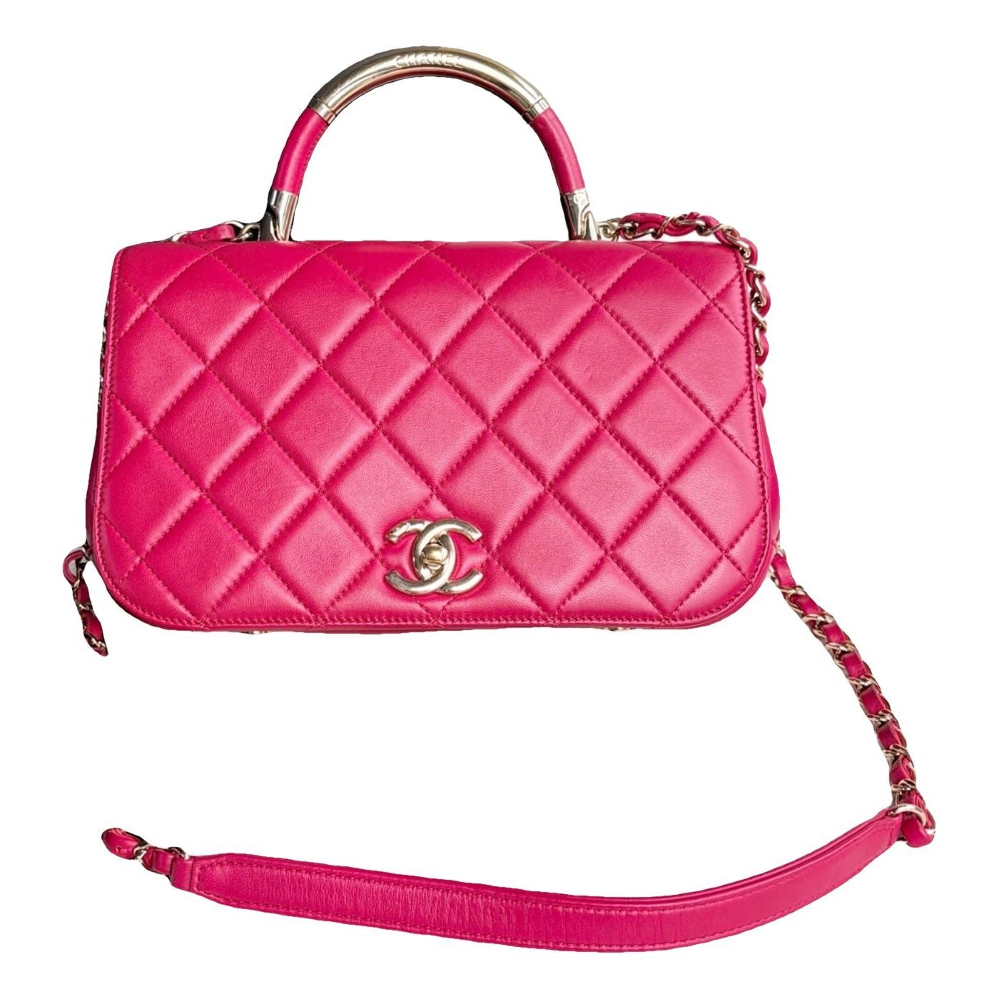 Coco Handle leather handbag