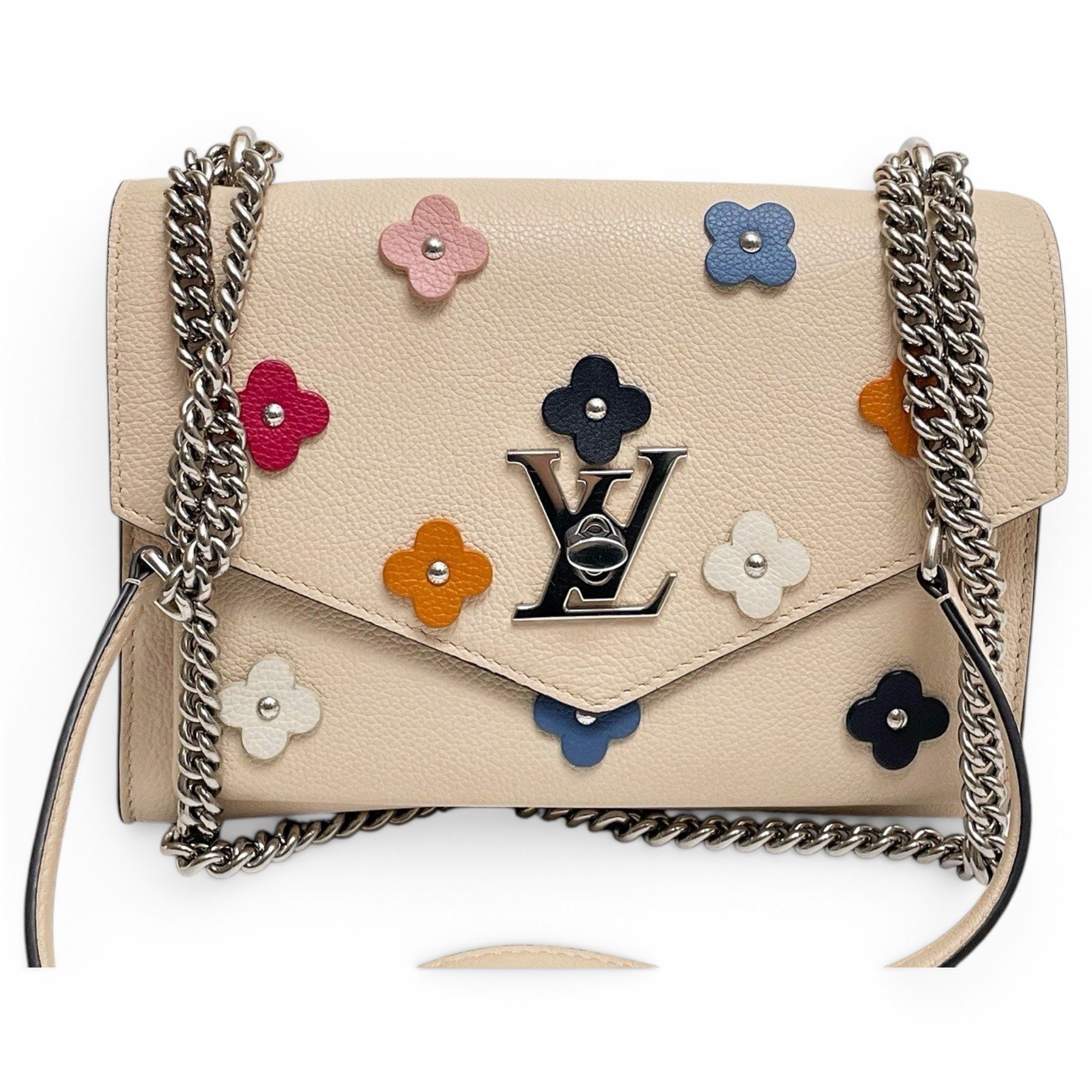 Louis Vuitton Mylockme leather handbag
