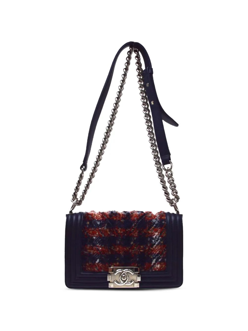 2017 Boy Chanel tweed shoulder bag