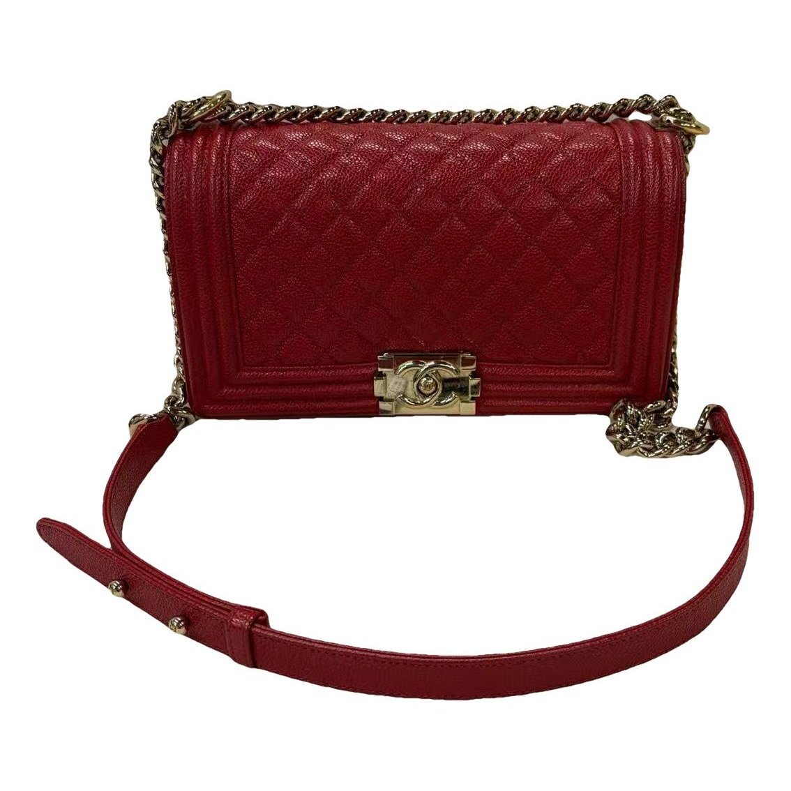 Boy leather handbag