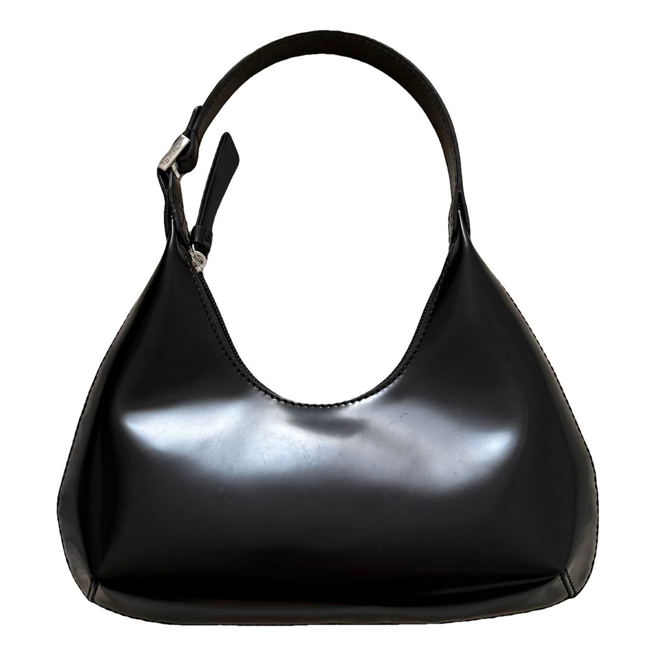 By Far Baby Amber leather bag