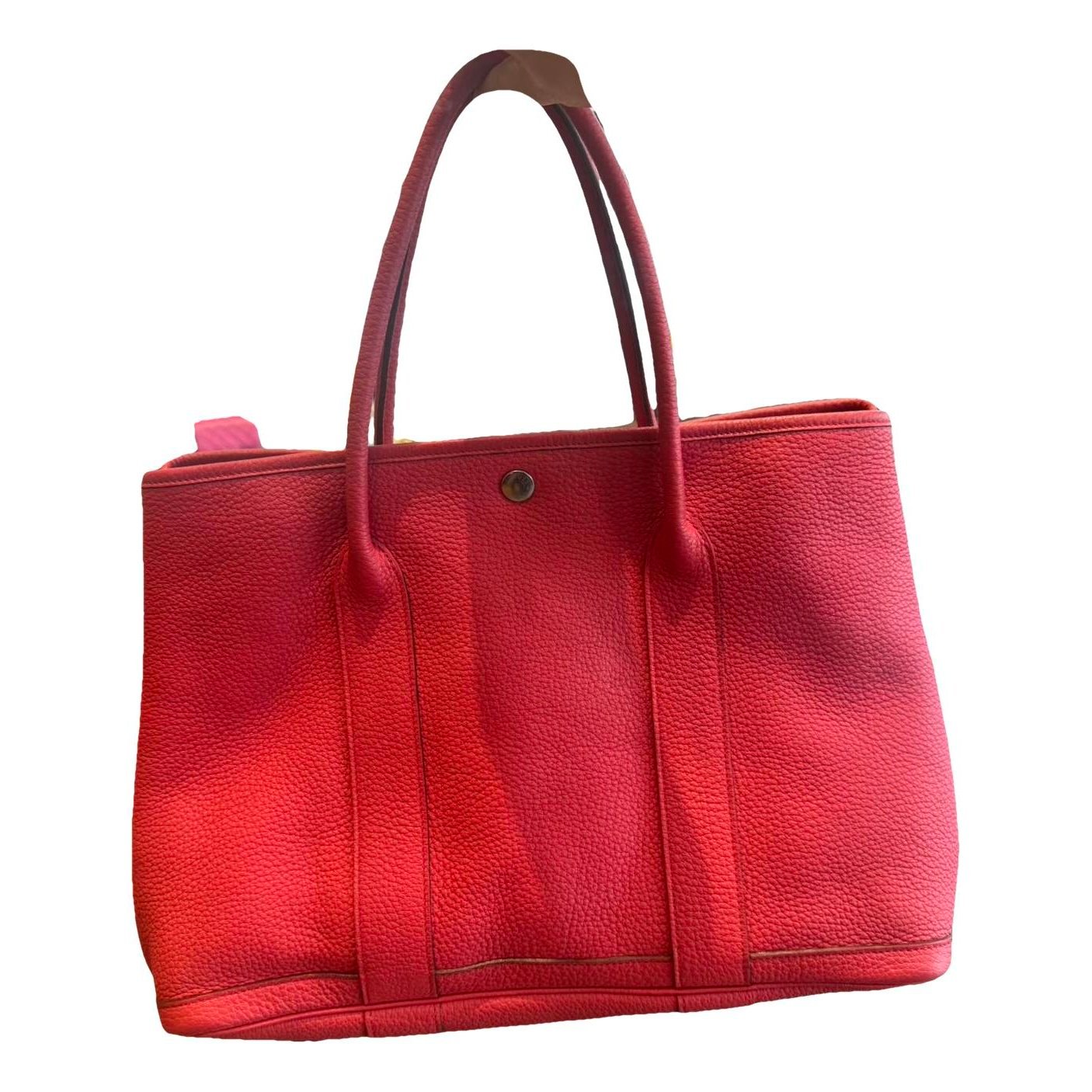 Garden Party leather handbag
