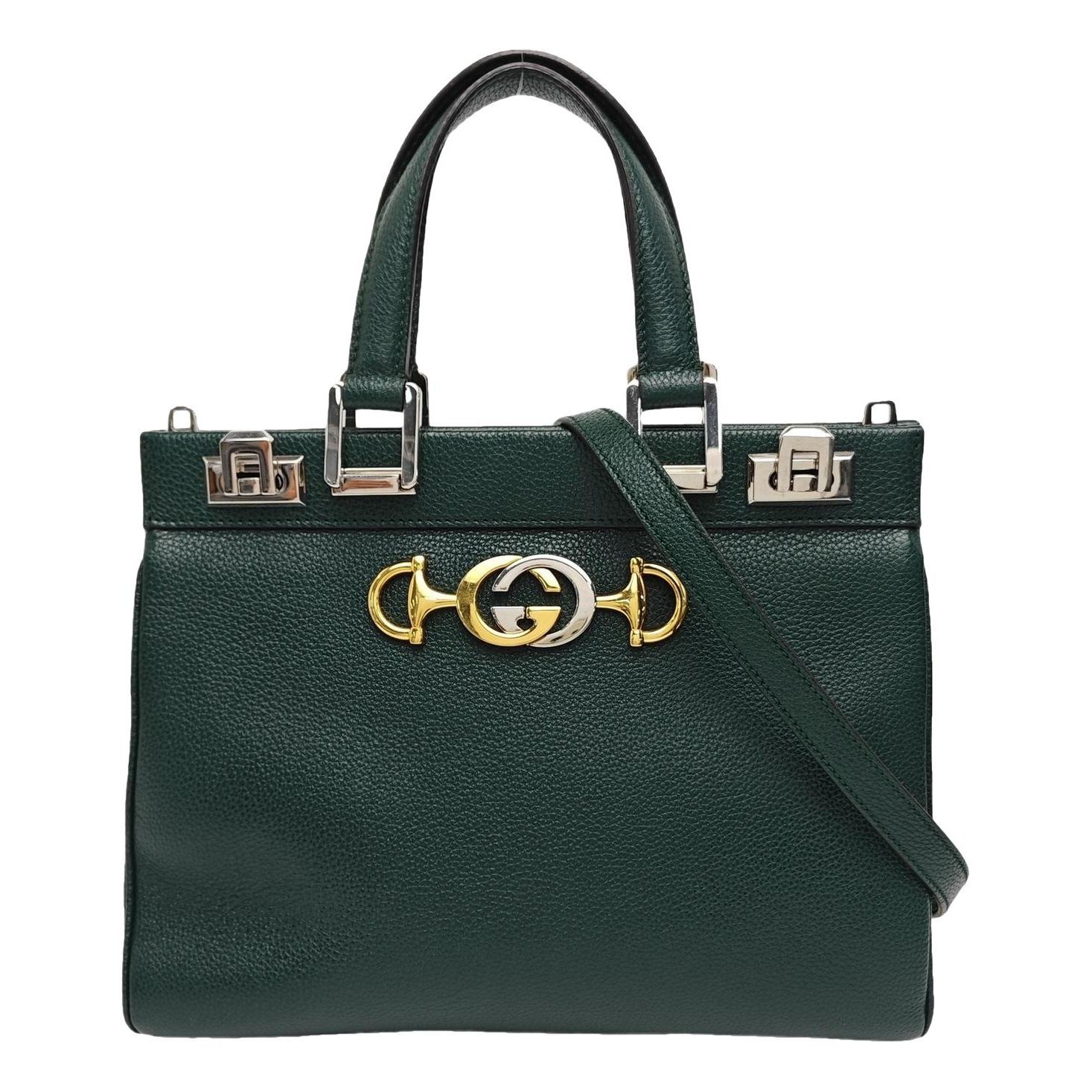 Zumi leather handbag